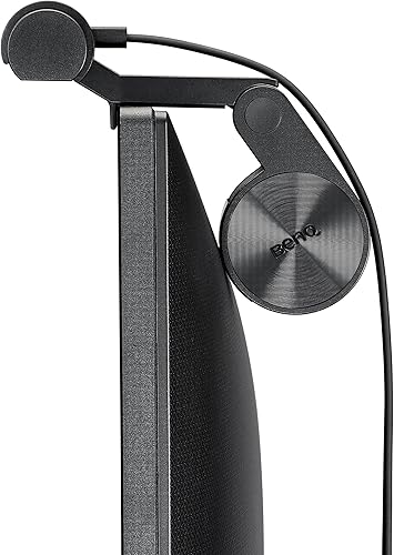 Vista 4 de BenQ Luz de monitor de pantalla, lámpara LED para monitor de computadora, atenuación automática, características de ajuste de tono, barra de luz