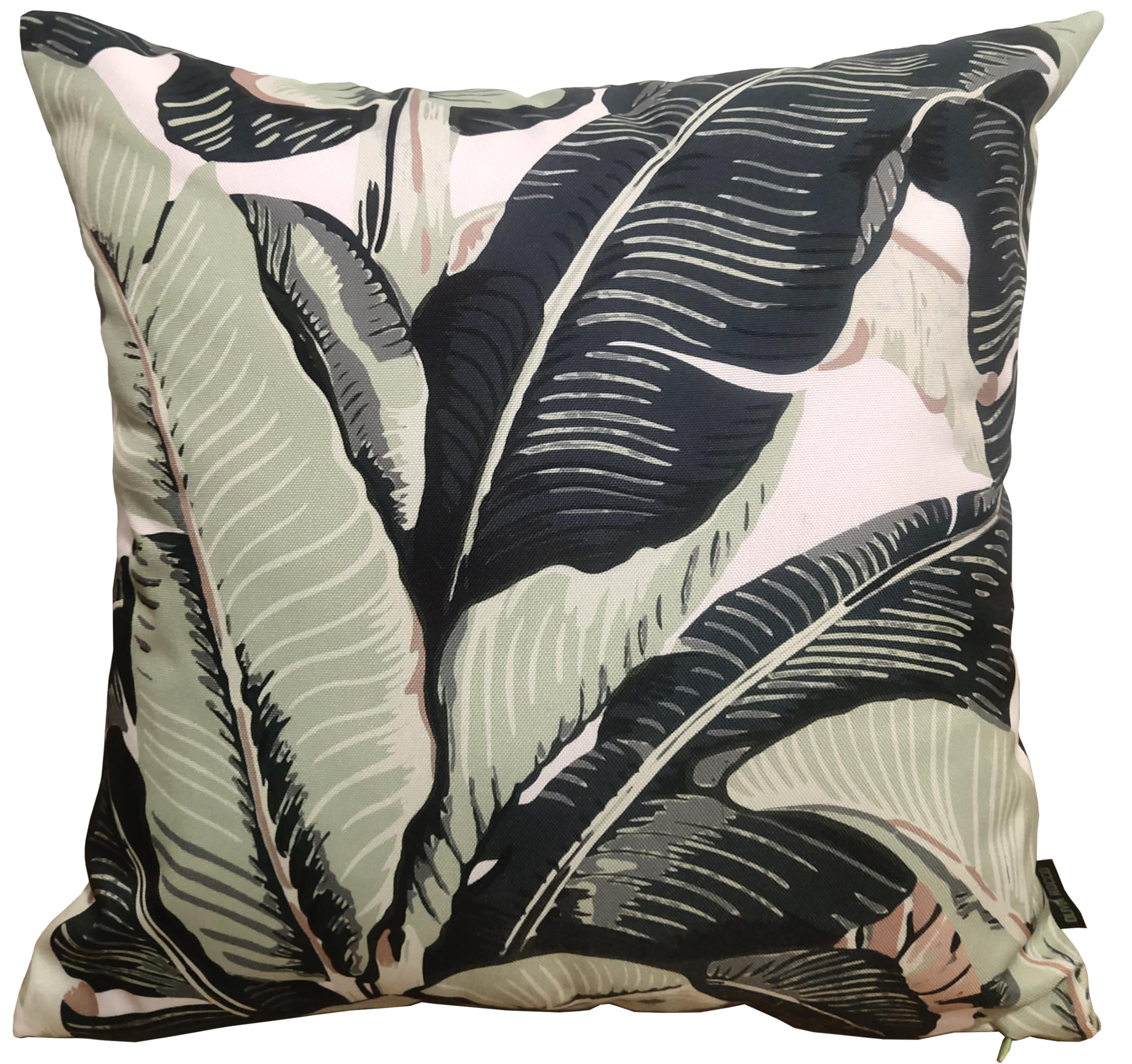 Olivia Rocco Waterproof Cushion Covers 43 x 43 cm Reversible Breathable Decorative Cover for Indoor & Outdoor Use Patio Garden Sofa Bed Chair, (Banza) โ image 1