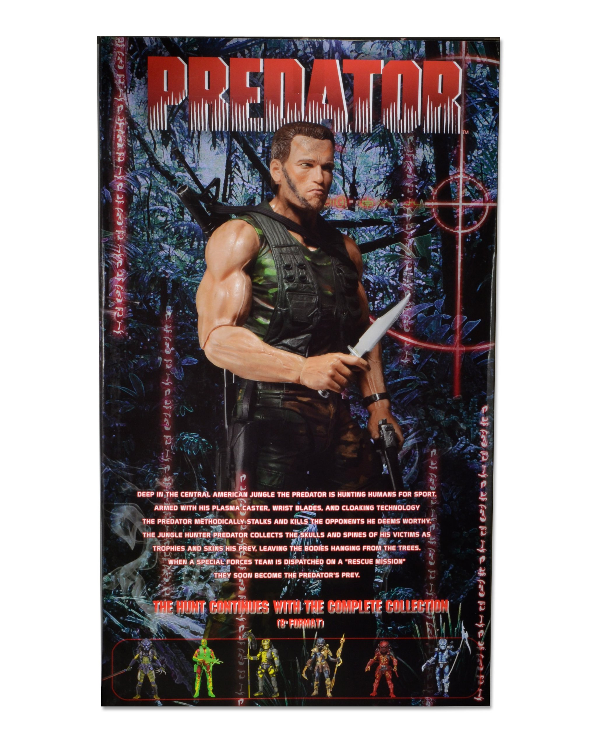 NECA Predators Dutch Arnold Schwarzenegger Action Figure, 1