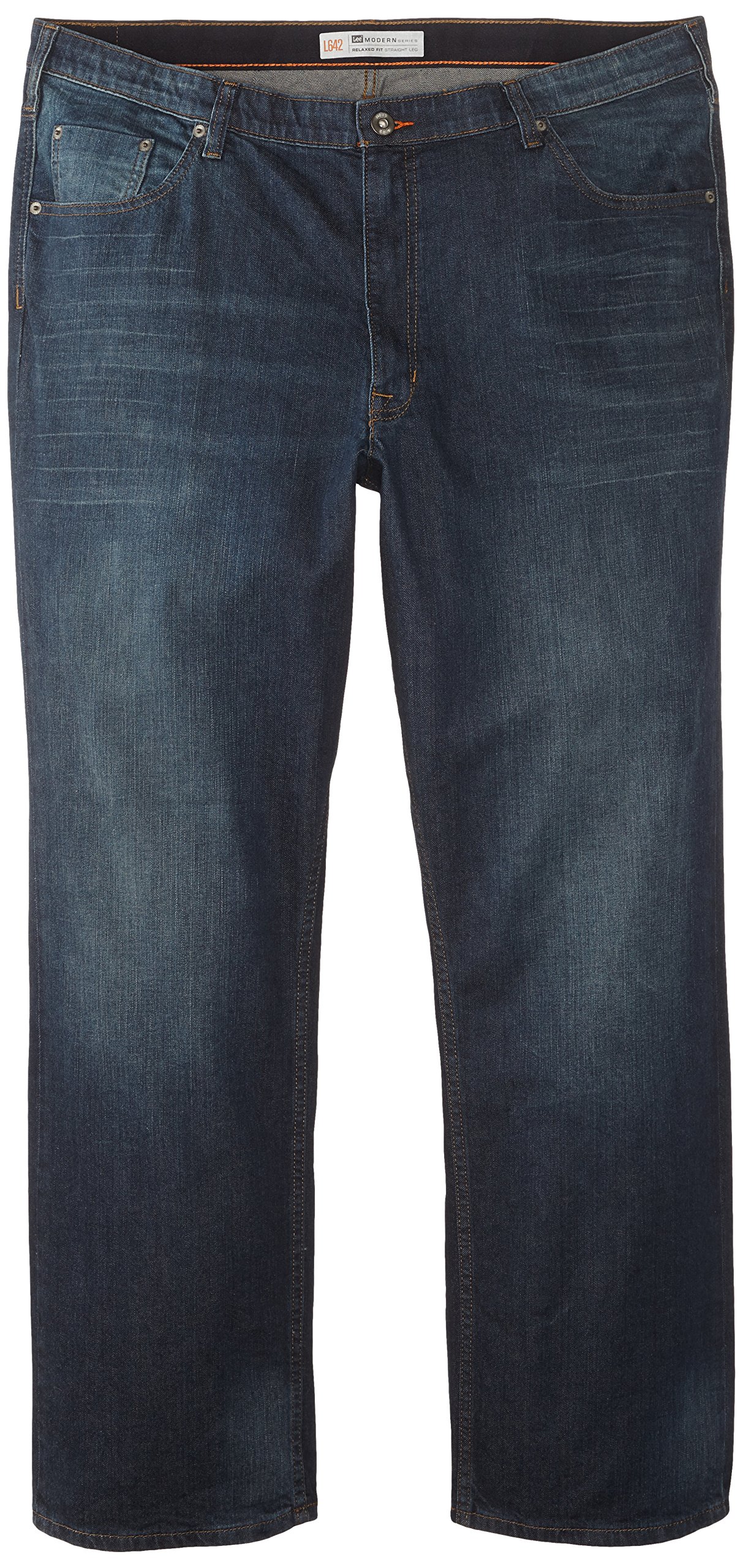 Lee Men's Big & Tall Big-Tall Modern Series Custom-fit Relaxed Straight-Leg Jean