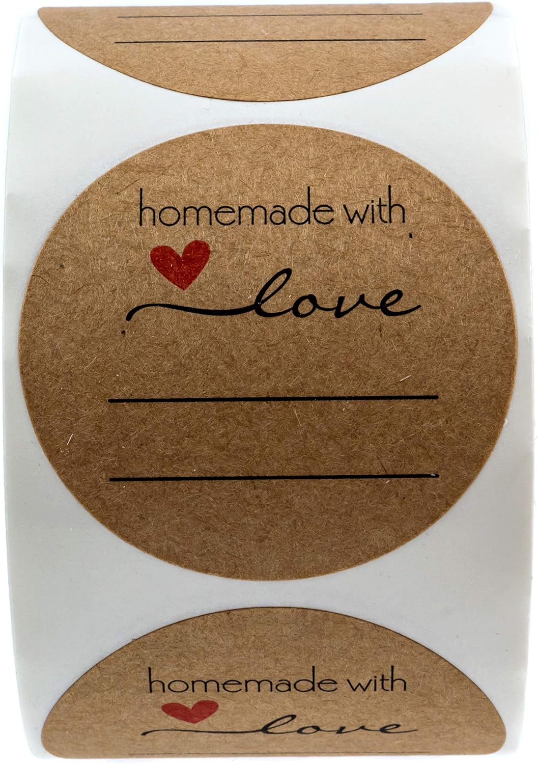 Perfectly Personal: 2" Homemade with Love Sticker Roll Review