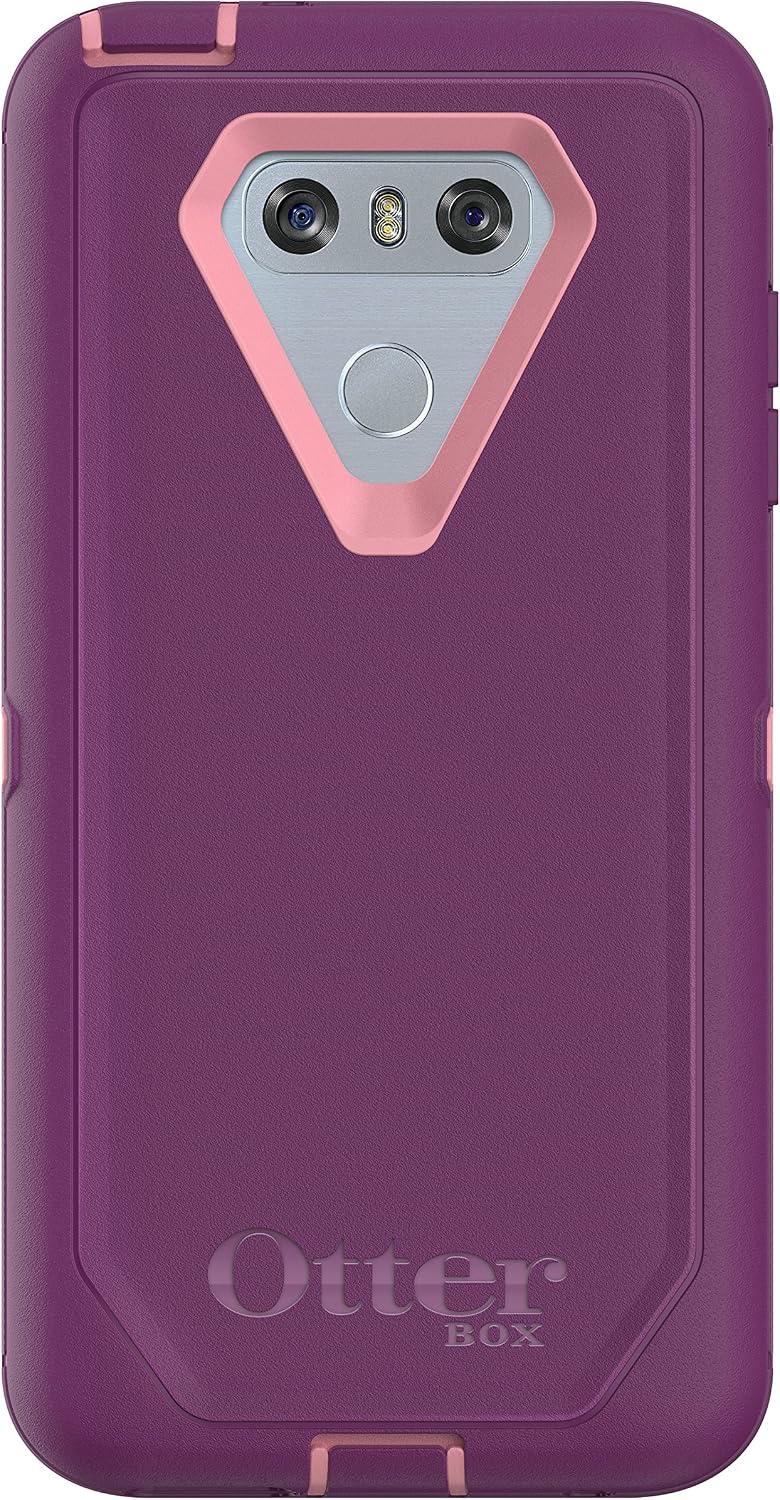 OTTERBOX Defender Series Case for LG G6 - Frustration FRĒe Packaging - Vinyasa (ROSEMARINE/Plum Haze)