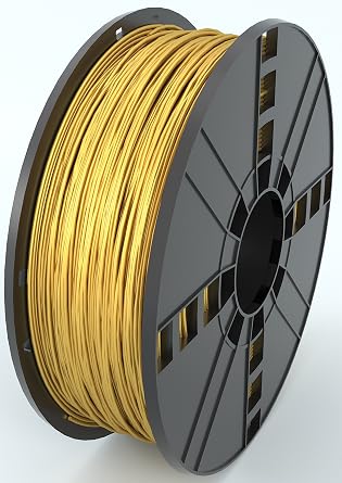 MG Chemicals Gold ABS 3D Printer Filament, 2.85 mm, 1 kg Spool