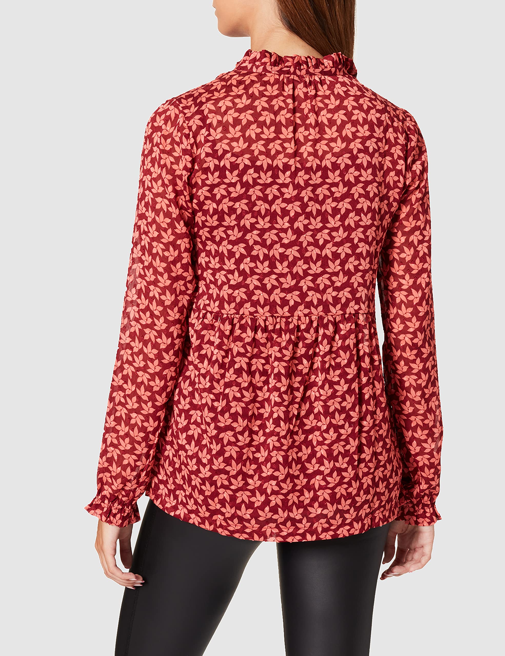 Top Nursing LS Camiseta de Manga Larga premamá para Mujer