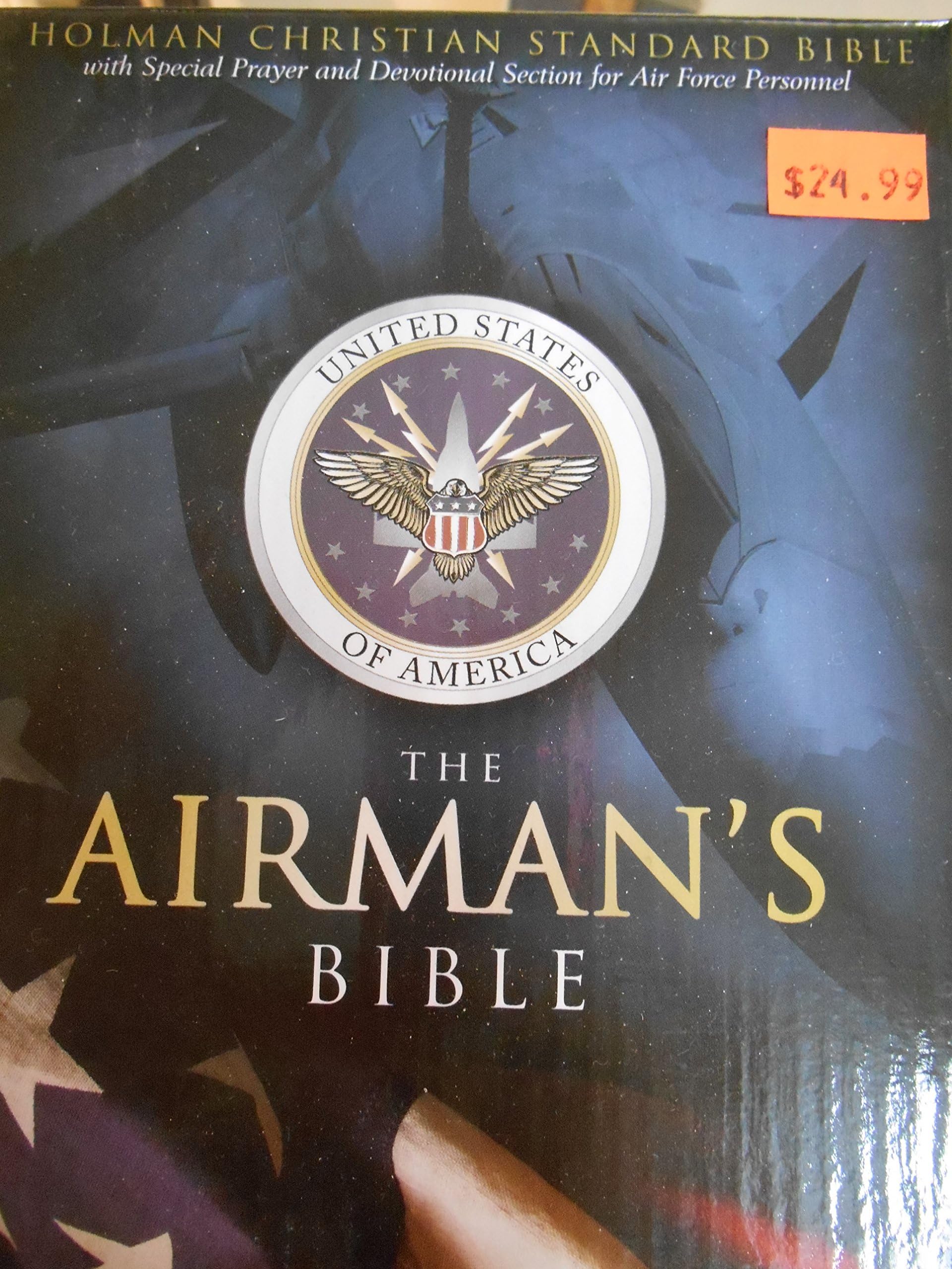 HCSB Airman’s Bible, Blue LeatherTouch Imitation Leather – May 1, 2012