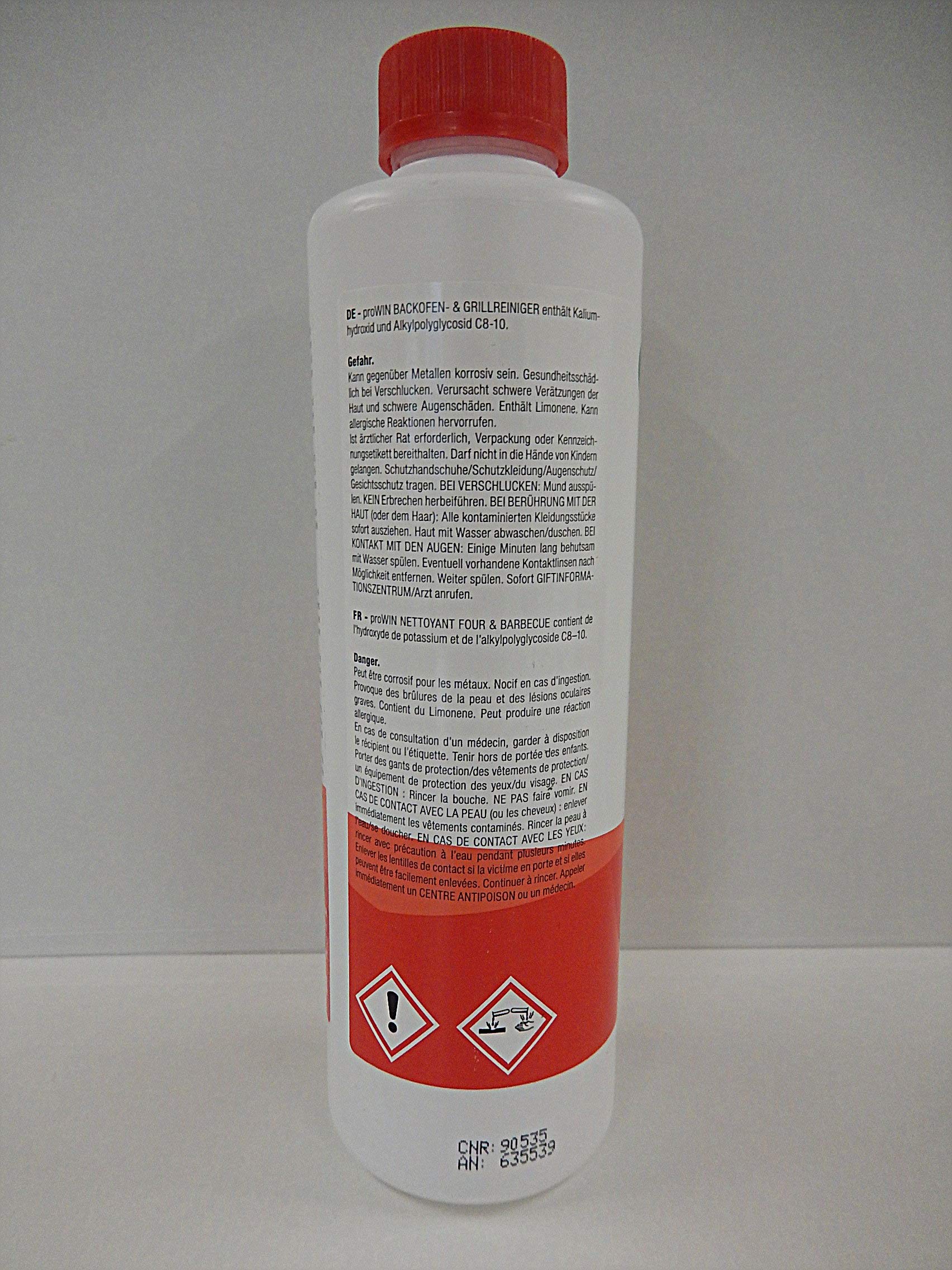 ProWin Nettoyant pour four 1 x 500 ml