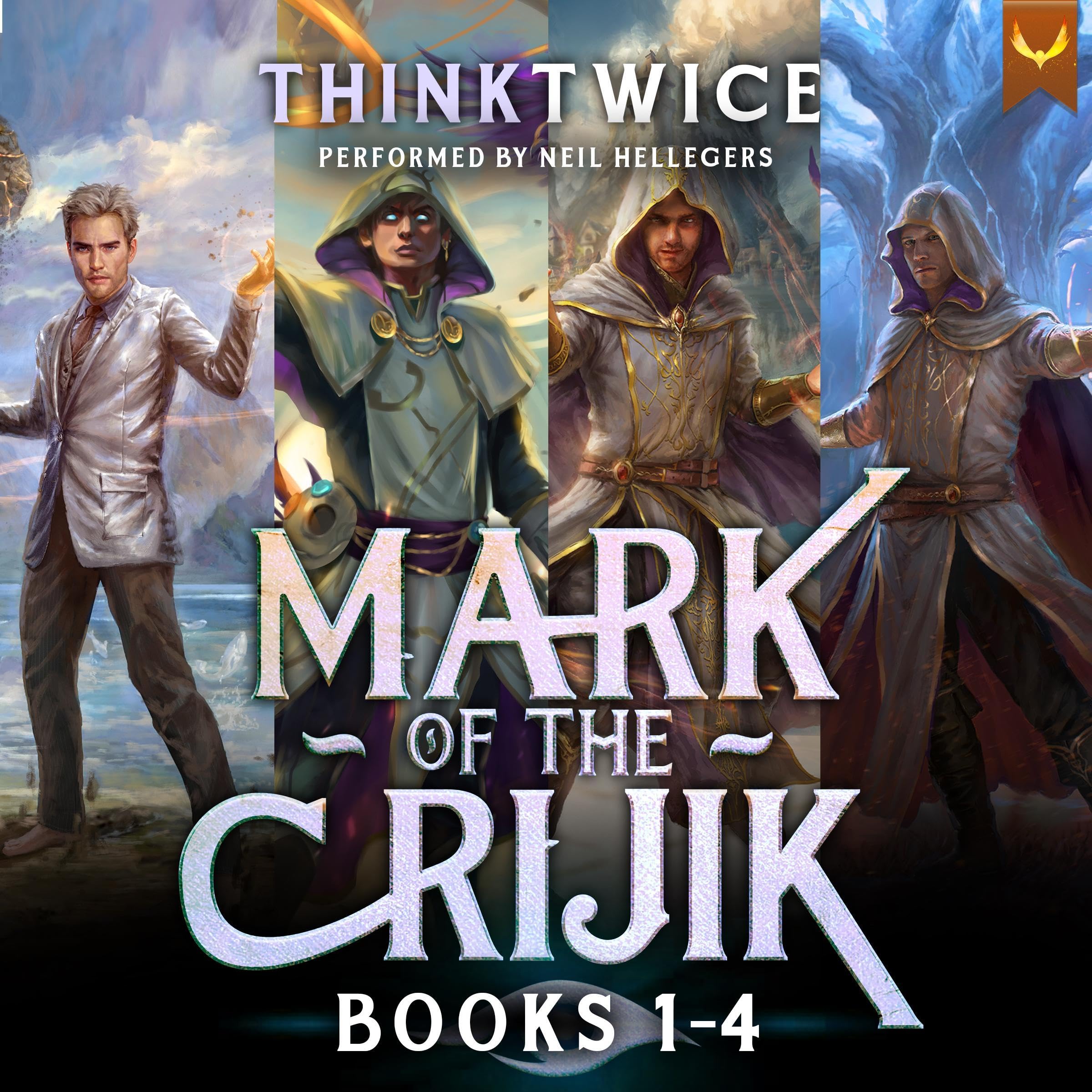 Cover art for Mark of the Crijik, Books 1-4