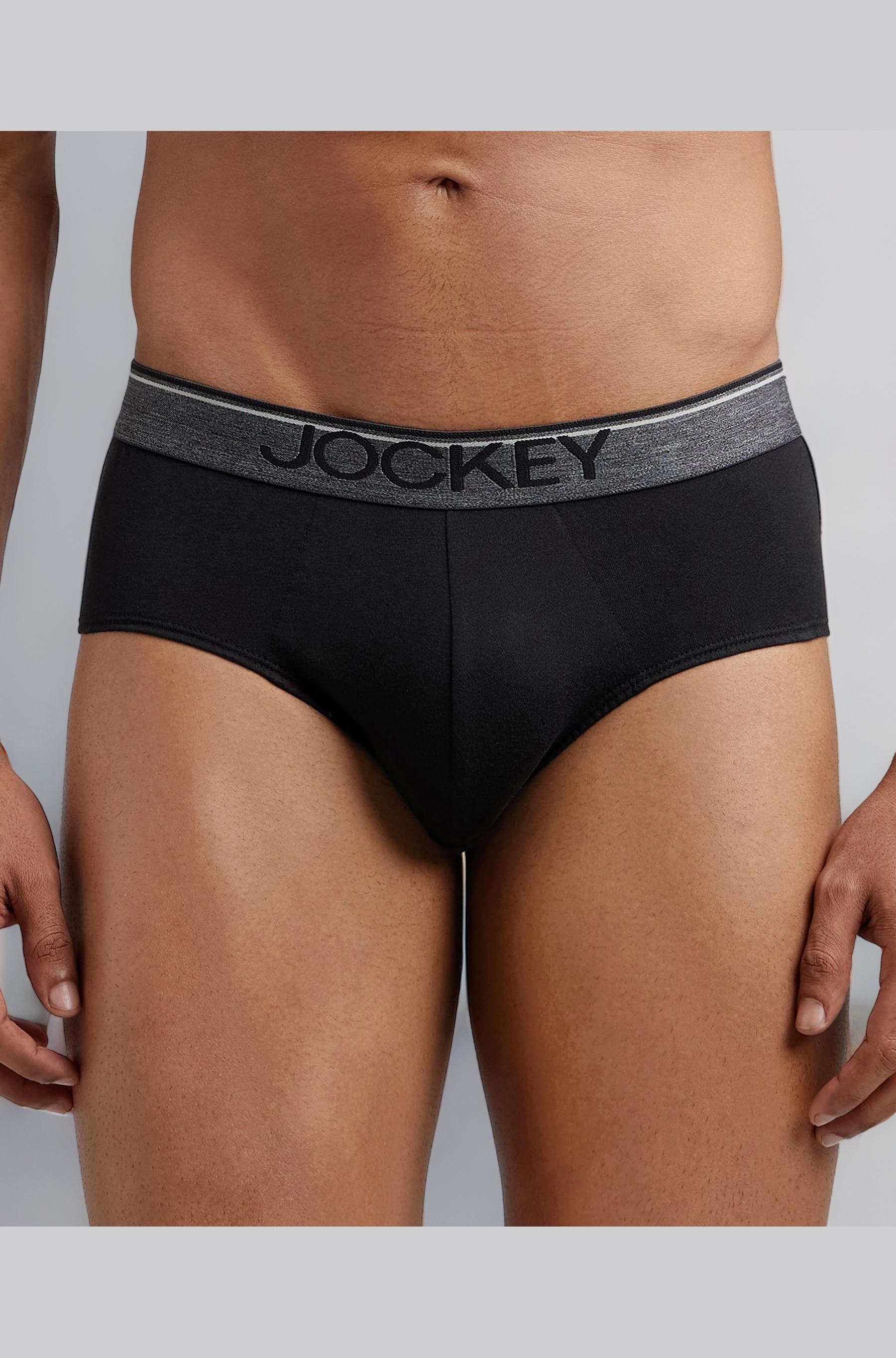 Jockey Men's Regular Plain Square Cut Brief