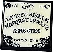 Vista 3 de Vintage Halloween Spirit Board Drink Coaster Set