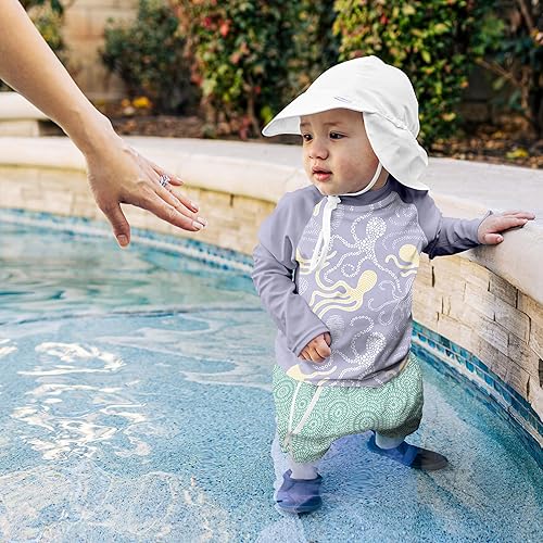 Miniatura 5 de Green Sprouts Rashguard Eco de manga larga para bebé