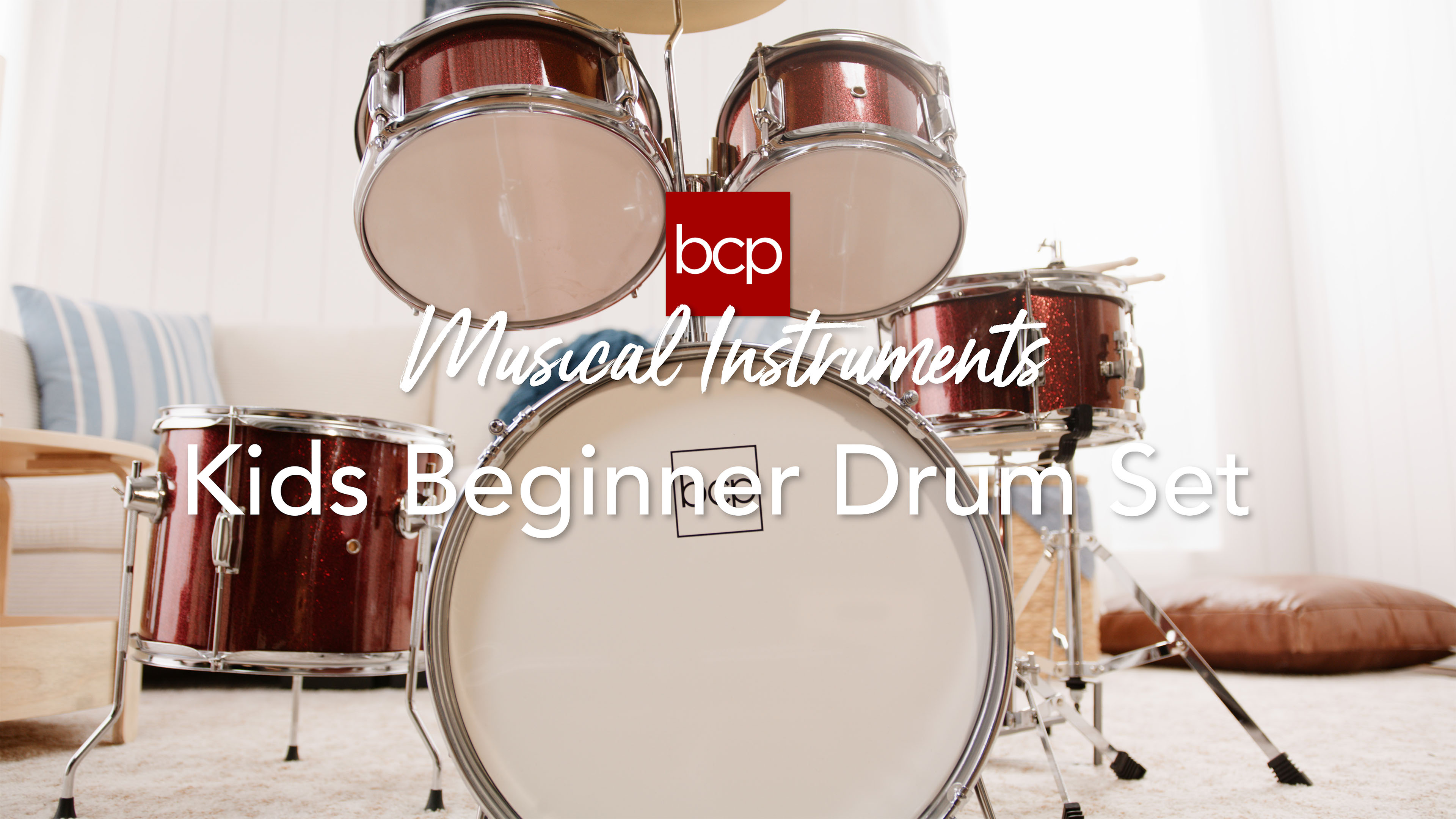 Amazon.com: Best Choice Products Kids 5-Piece Beginner Drum Set