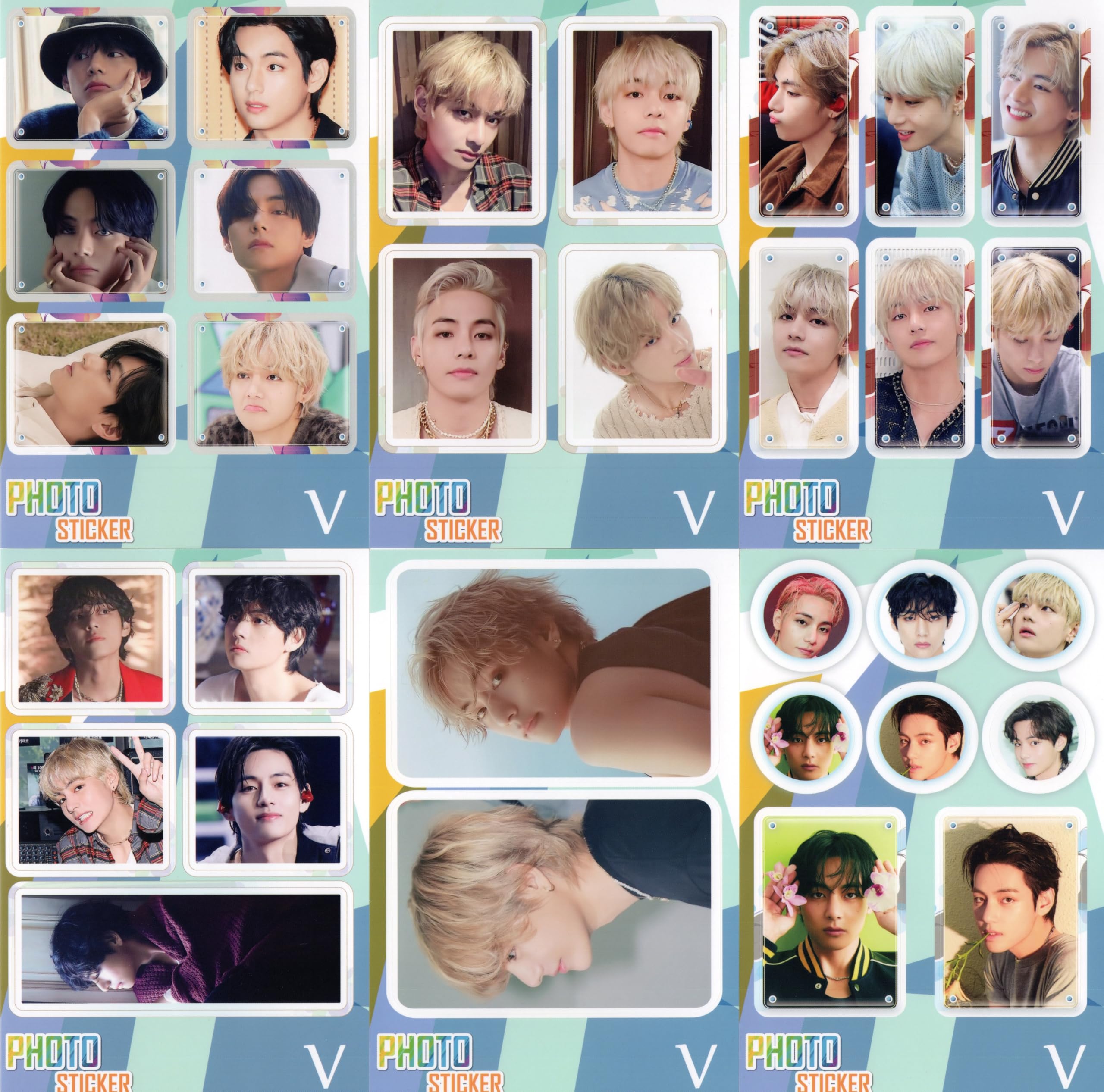 Bts 防弾少年団  テヒョン V Butter ユニバ特典 シール 防弾少年団(BTS) - BTS BUTTER ユニバ特典 V テテ テヒョン トレカ
