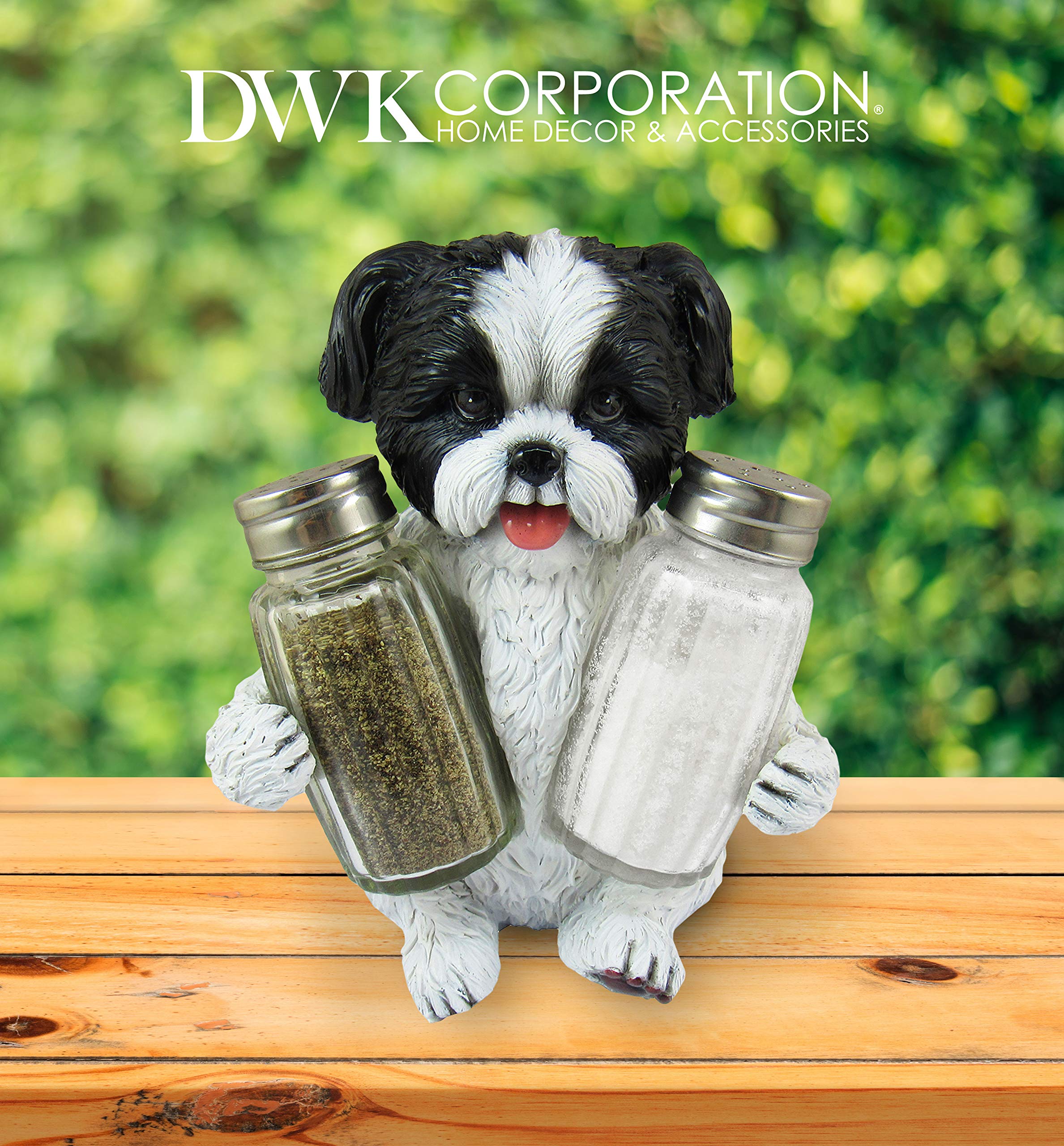 Amazon.com: DWK Animal Holder with Salt And Pepper Shaker Set (3