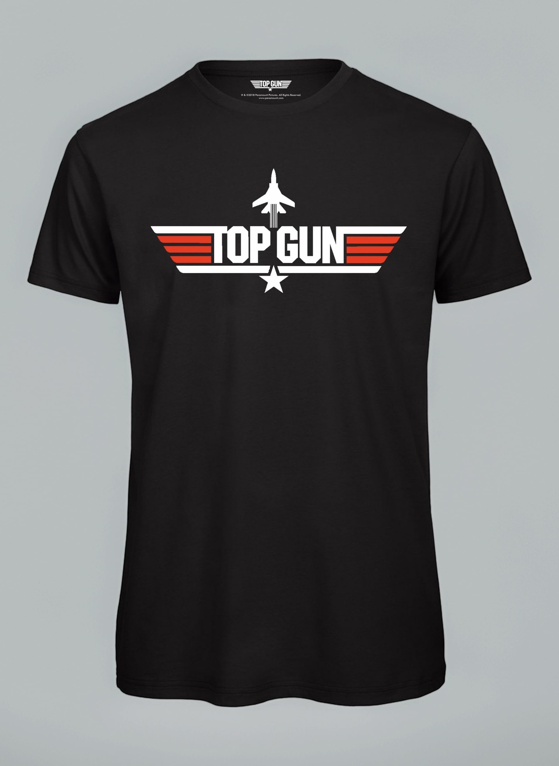 Black Screen Printed Licenced T Shirt