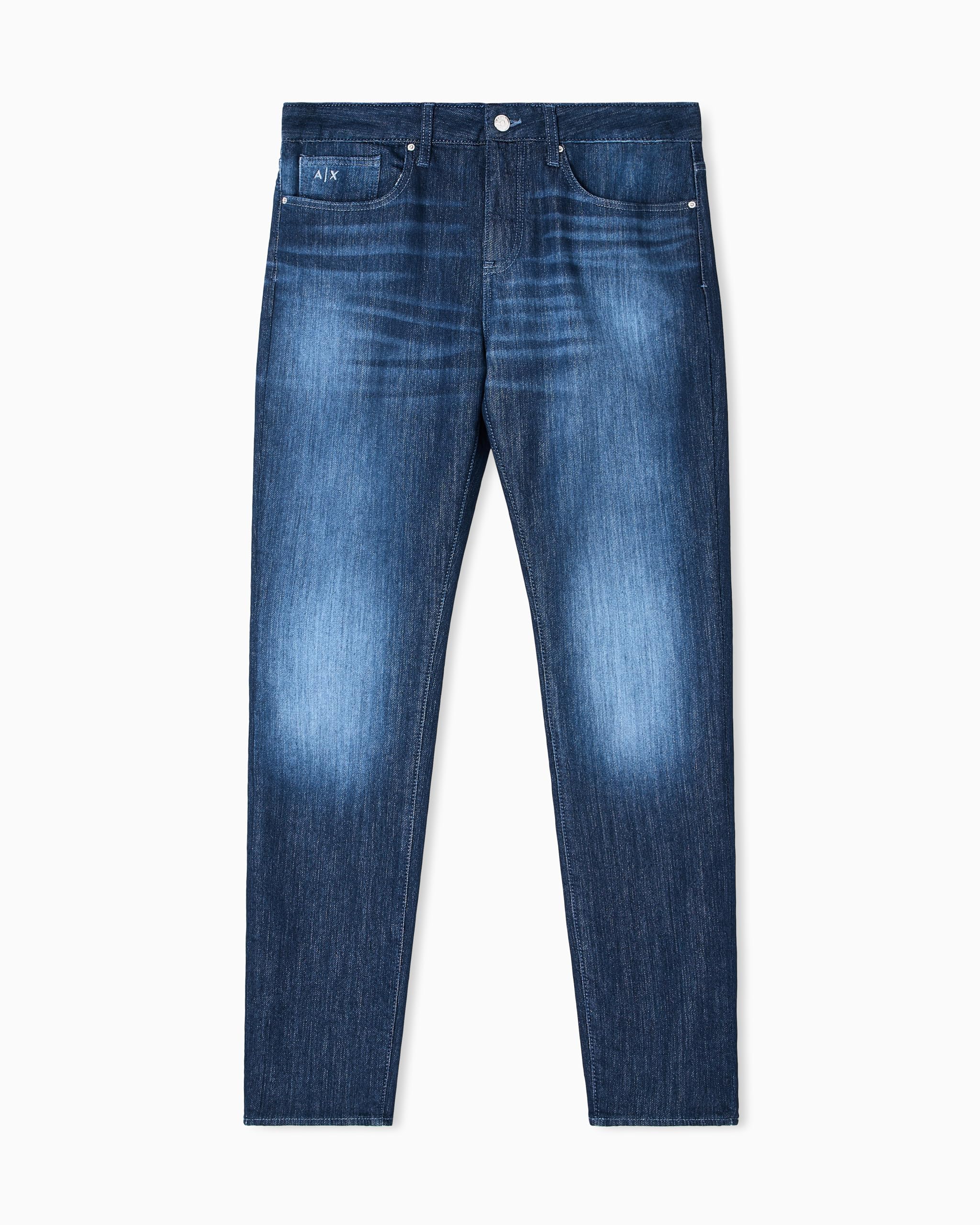 Armani Exchange J14-slim Fit, Back Logo - Dżins Mężczyźni