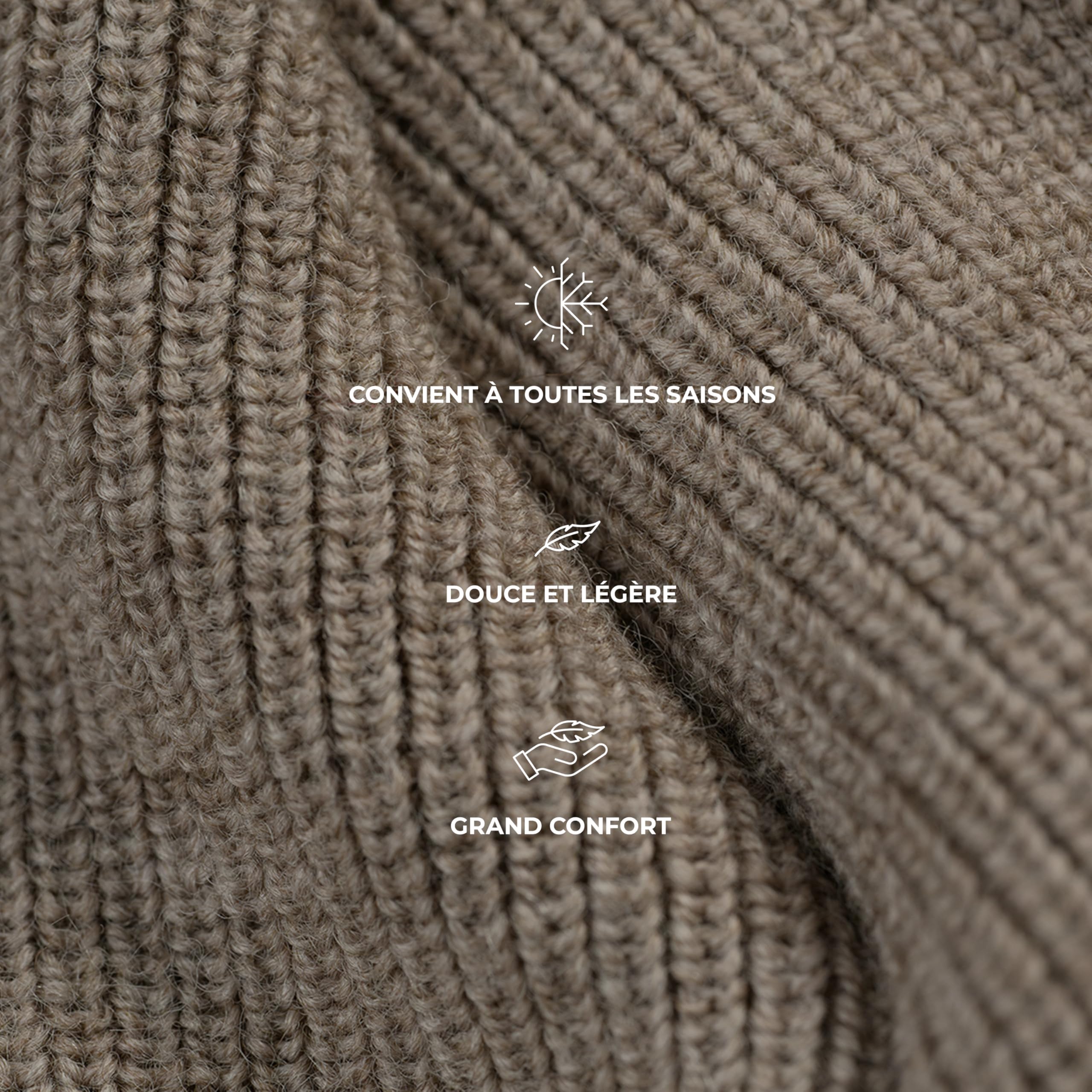 DILLING T-Shirt à Manches Longues en Laine mérinos et Soie pour Enfant