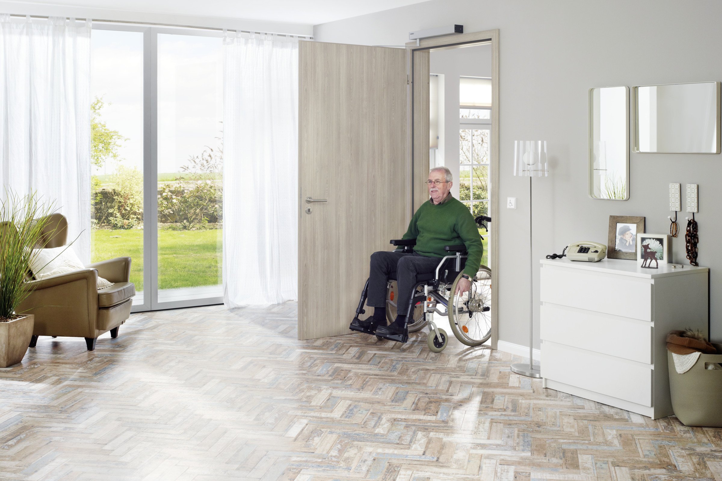 Hörmann 4511903 Ouvre-Porte Automatique, Gris