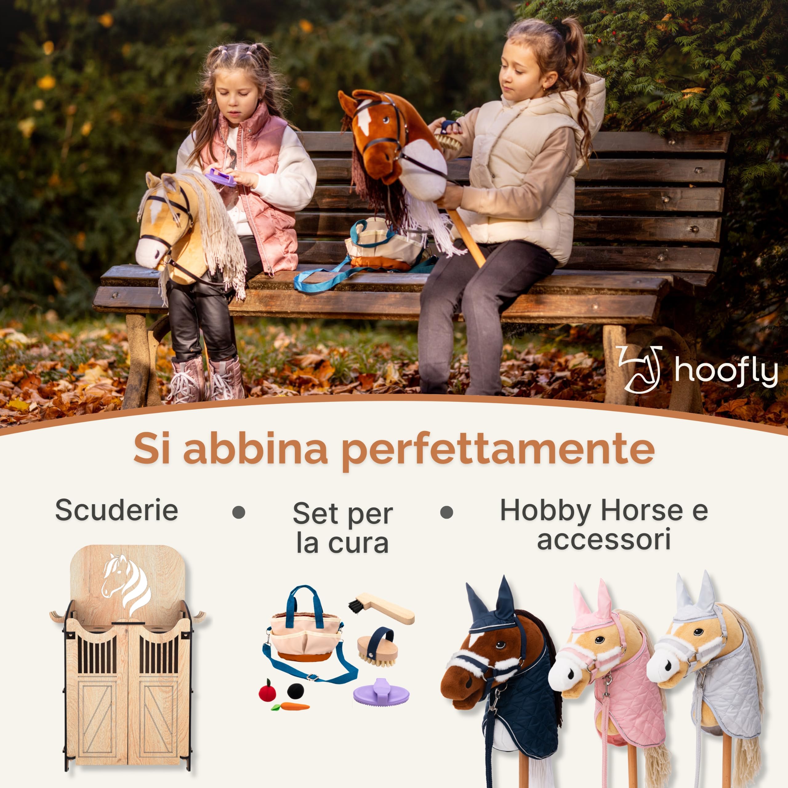 Set Ostacoli Hobby Horse – 2 Salto Verticale & 1 cavaletti/Accessori Hobby Horsing per Bambini/Ostacoli da Salto & Allenamento/Percorso Cavallo a Bastone & Regalo Bambino