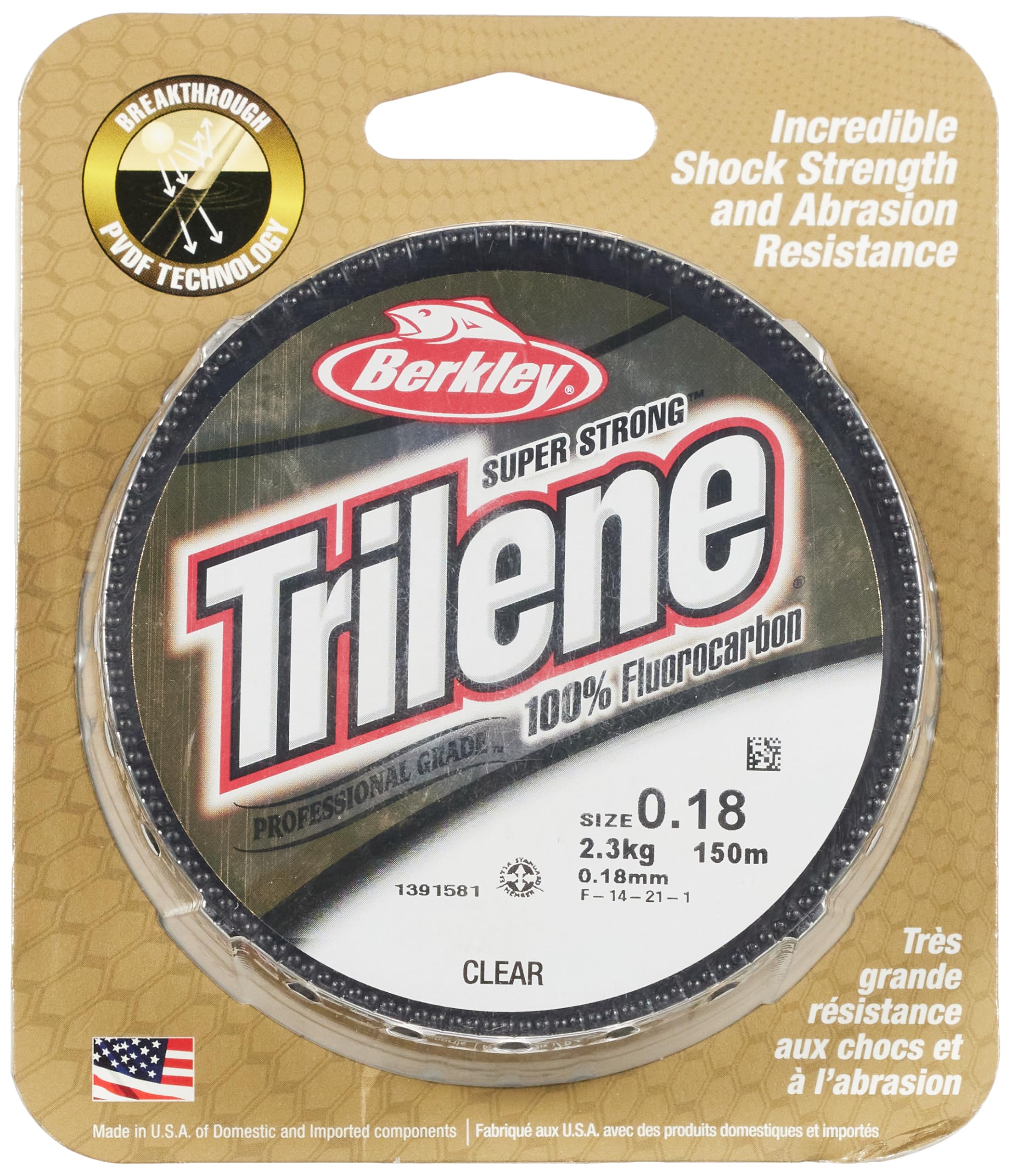 Berkley Trilene 100% Fluorocarbon Leader Fishing Line โ image 1