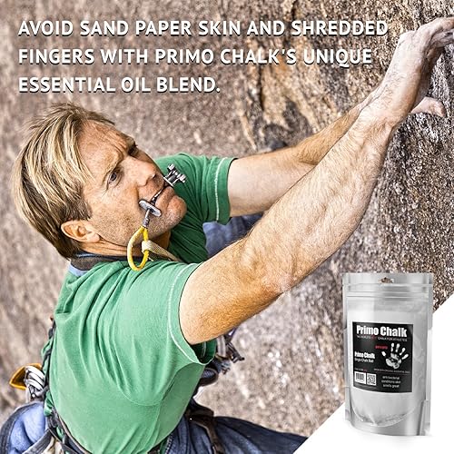 Miniatura 5 de Primo Chalk Deja de arruinar tus manos, la forma en que debería ser la tiza de escalada y elevación. Cambia a Primo Gym Chalk y experimenta la