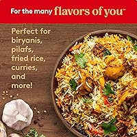 Vista 4 de Royal - Arroz Basmati Blanco de Grano Largo Auténtico Envejecido Naturalmente - 15 lbs