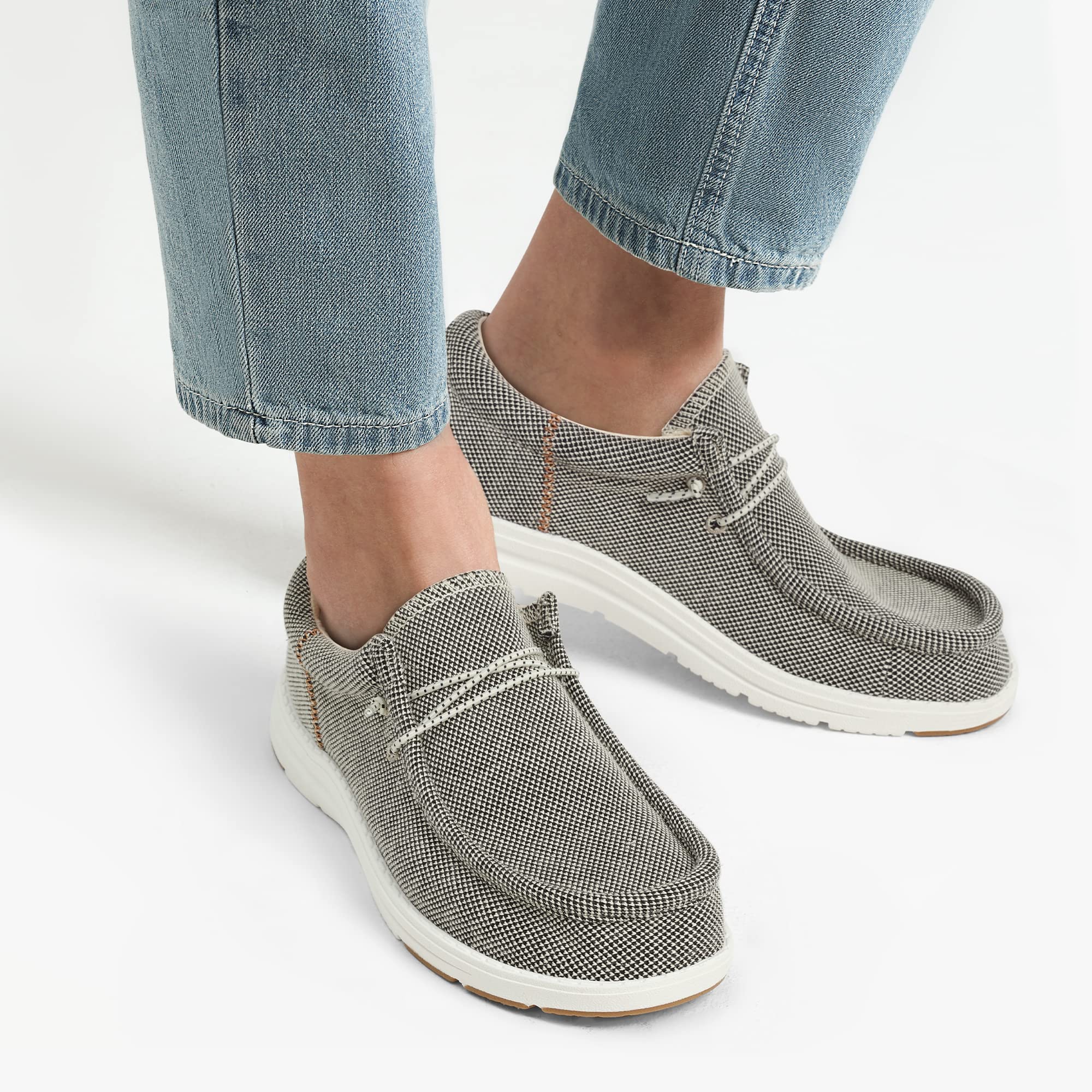 Bruno Marc Mocassini Casual da Uomo con Slip-on Supporto Plantare, Comode Antiscivolo Barca Scarpe
