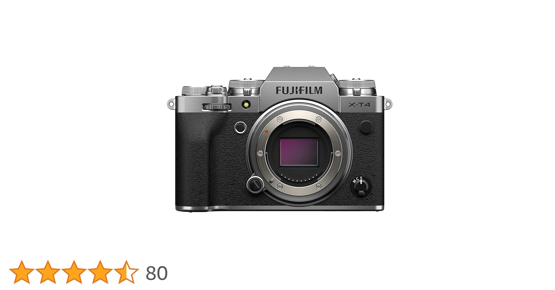 富士フイルム - 【未使用品】フジフイルム X-T4 ボディ（シルバー）64Gb SDカードつき 未使用品】フジフイルム X-T4 ボディ（シルバー）64Gb SDカードつき