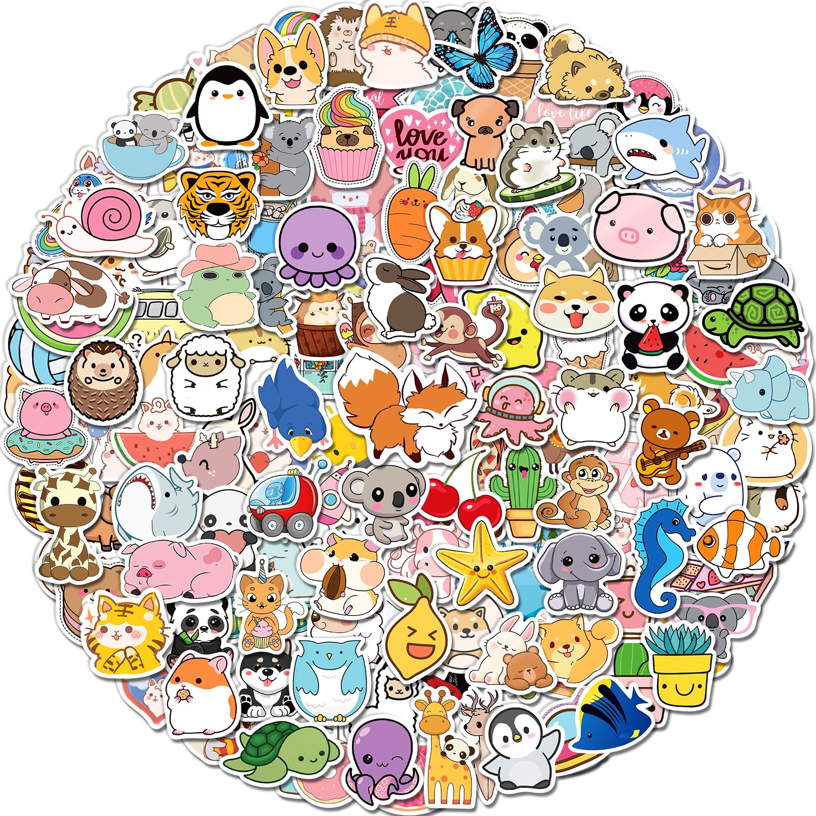 Snapklik.com : Benresive 600 Pcs Cute Stickers For Kids, Water Bottle ...