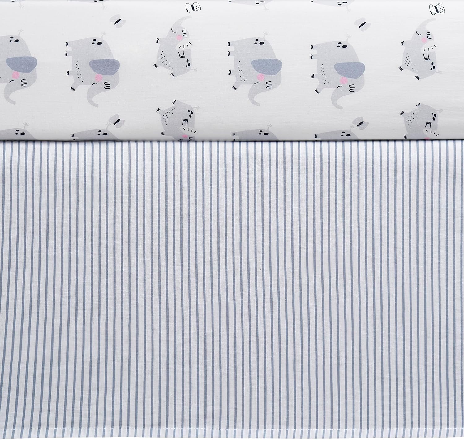 Oxford Baby Ele-A-Fun 3 Pc Baby Crib Nursery Bedding