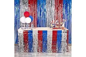 Floaty and Festive 4th of July Table Decor