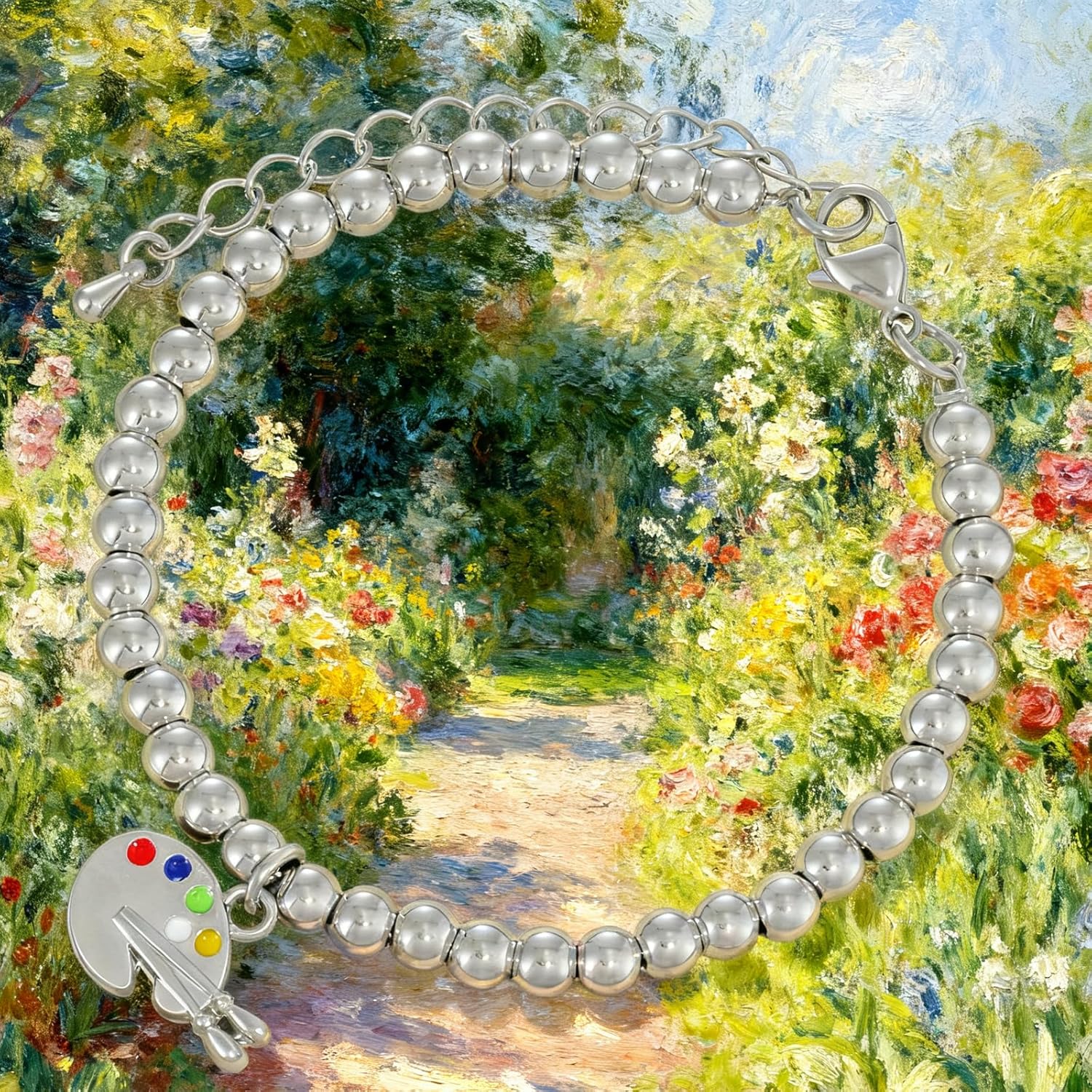 HUTIMY Gifts for Artists Women Teenagers Who Draw Artistic Painters Jewelry Art Teacher Bracelet - Image 6