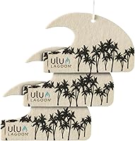 Vista 13 de Ulu Lagoon Cera para Surf con Aroma de Coco Mini Ola Ambientador (Retro)