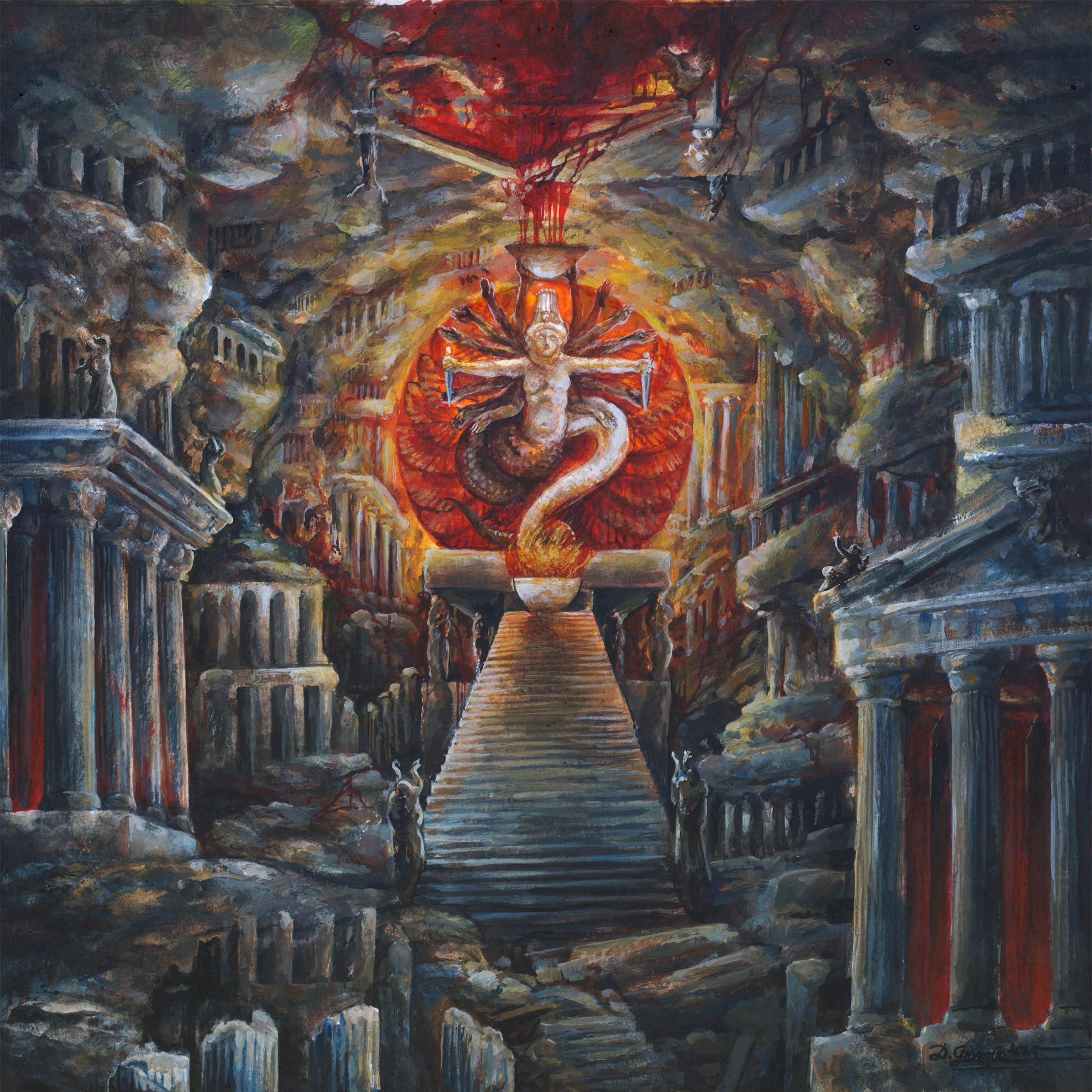 Ensanguinate Death Saturnalia (transparent Blue Vinyl) LP New 3663663023464