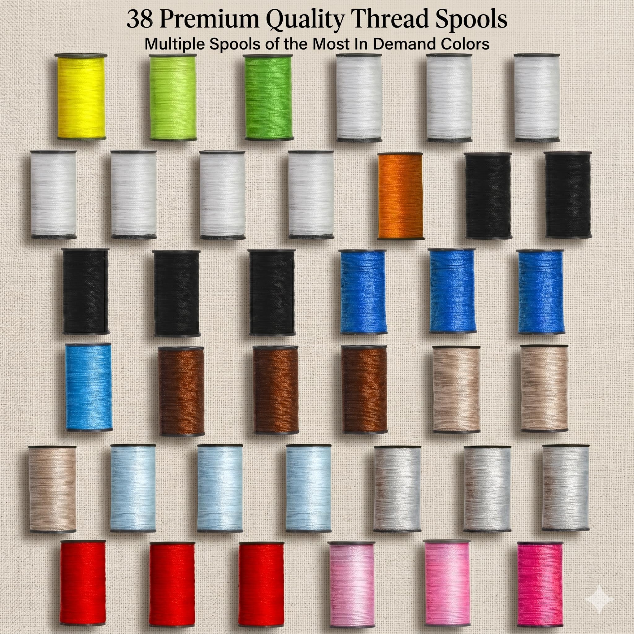 142 Piece Travel Sewing Kit - Perfect for Beginners -2