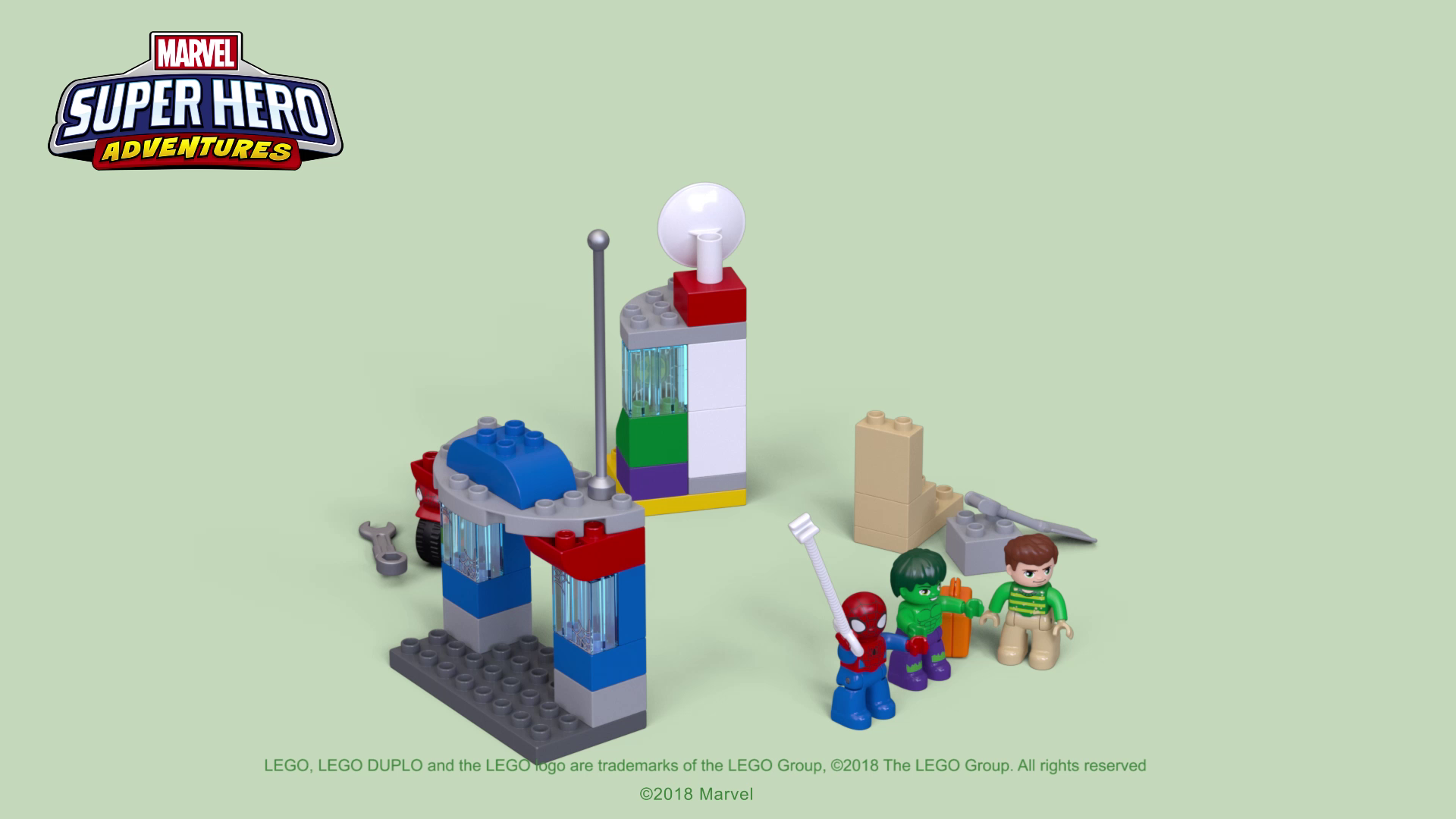 lego duplo super heroes 10876