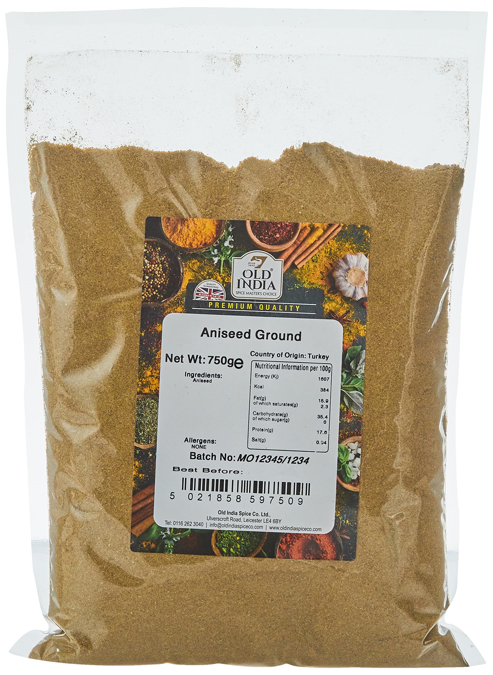 Old India Aniseed Ground 750g