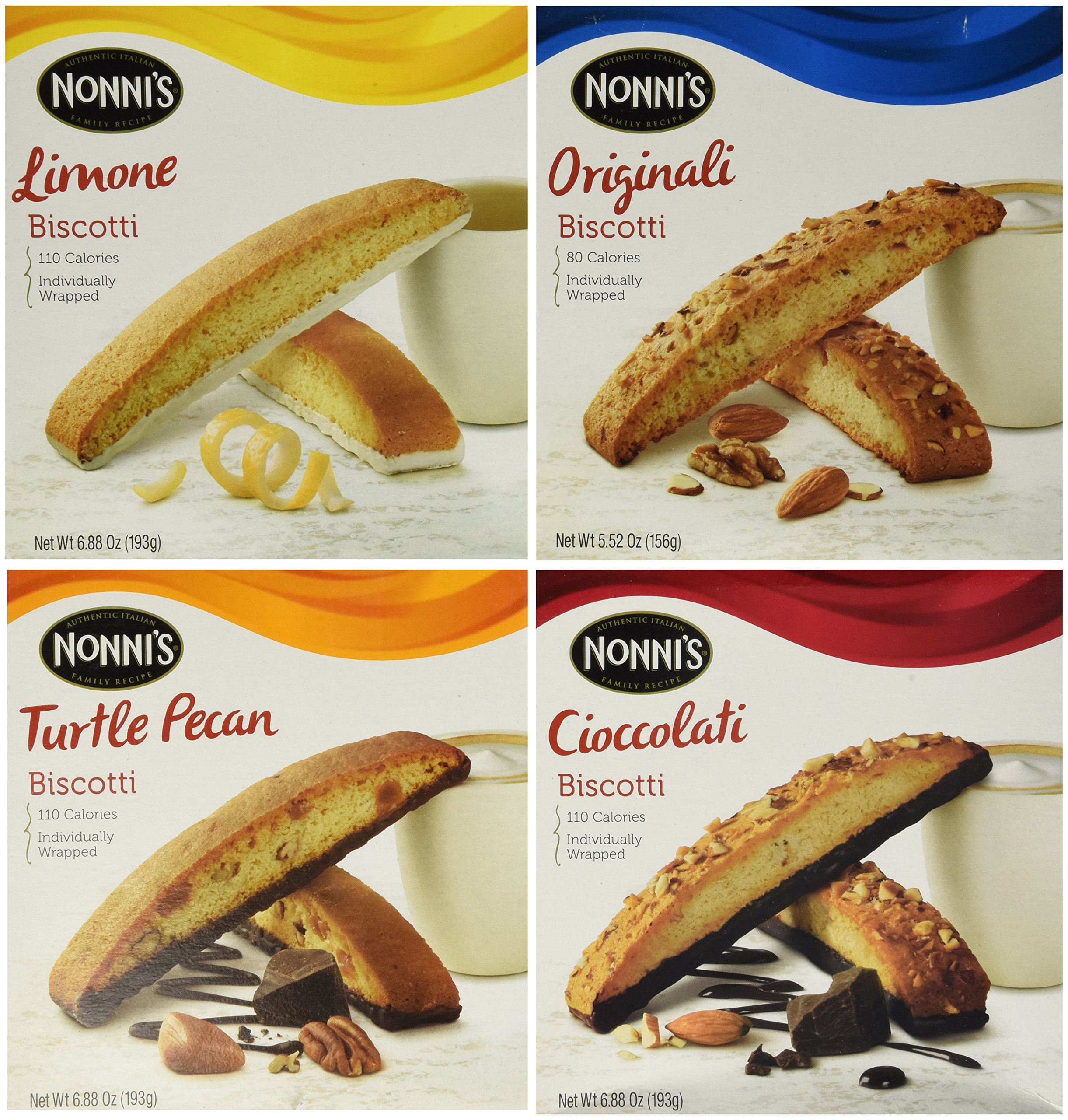 Amazon.com: Nonni's Biscotti Variety - (Cioccolati, Limone