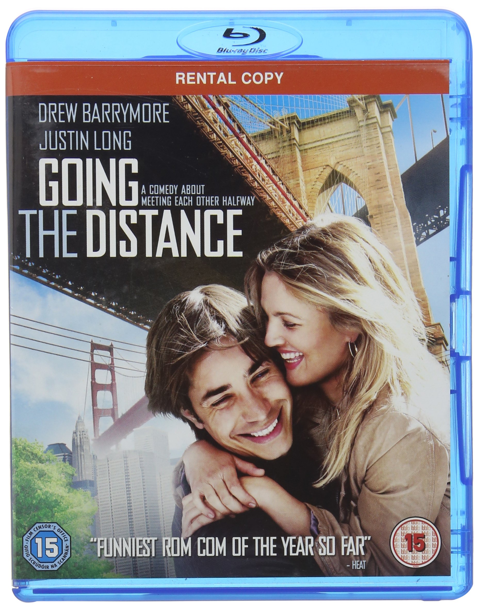 Going The Distance en Blu-ray para reír en pareja y superar la distancia con humor