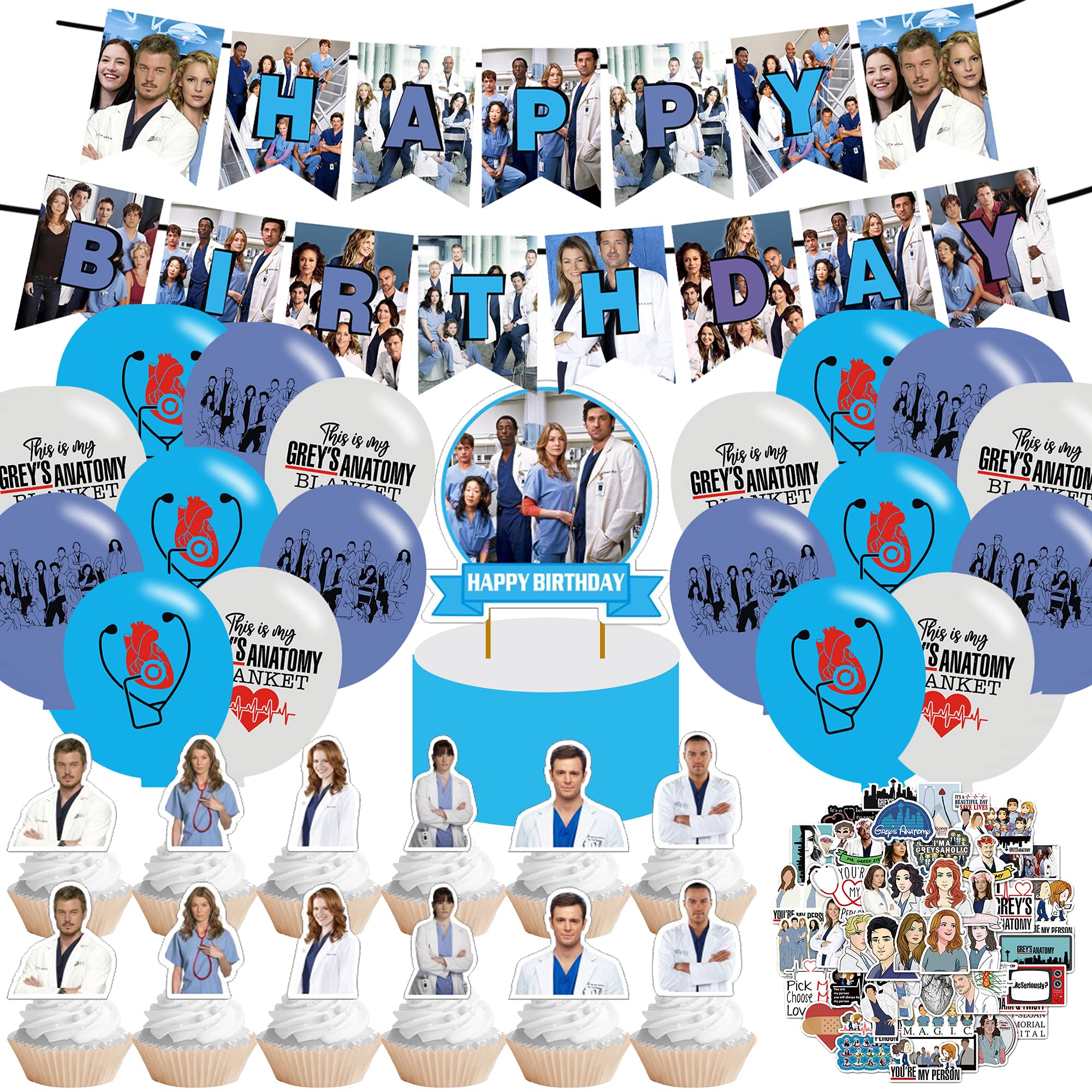 Buy The Grey's Anatomy Party Decorations,Birthday Party Supplies For