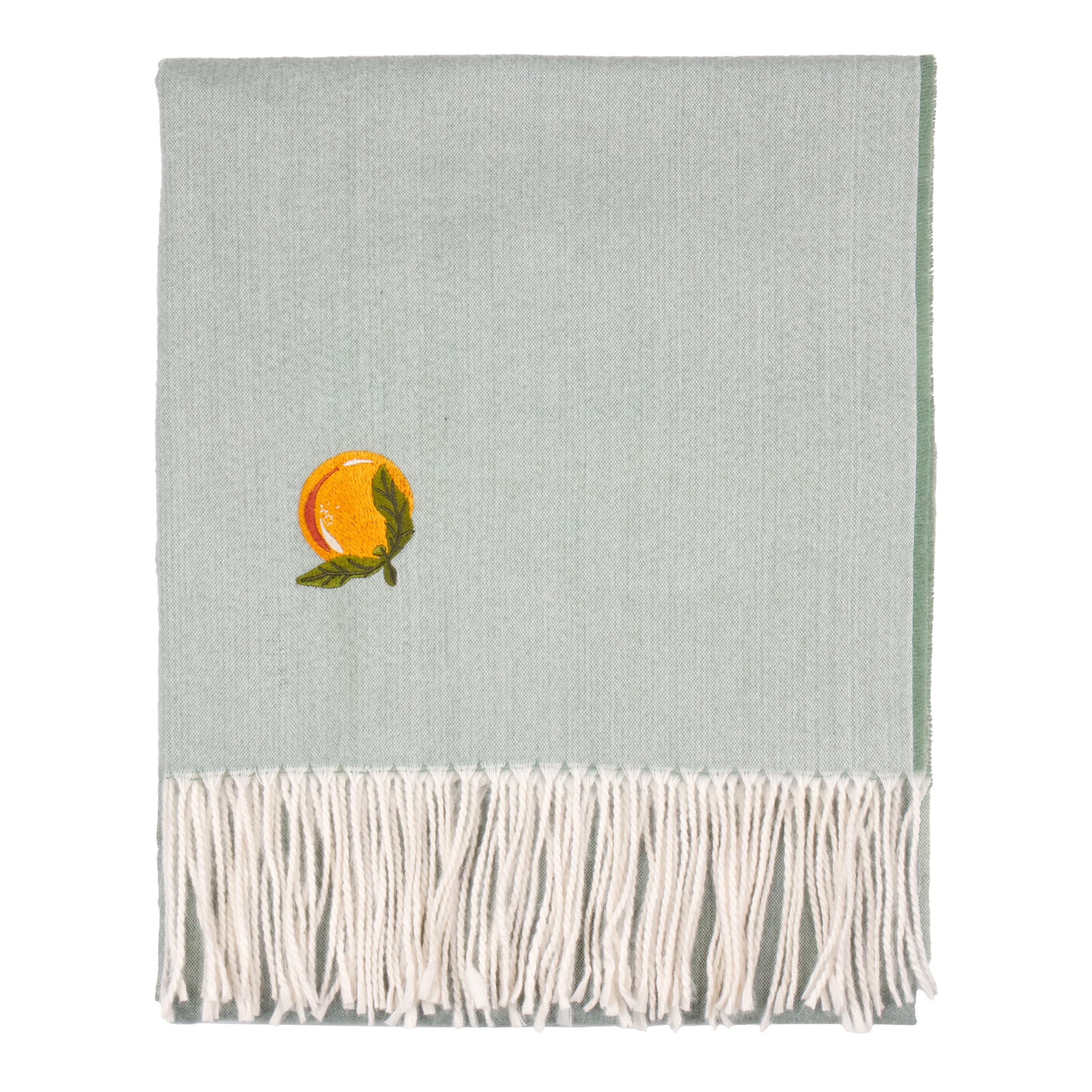 Furn Fruits 130X180 Throw Zesty Orange