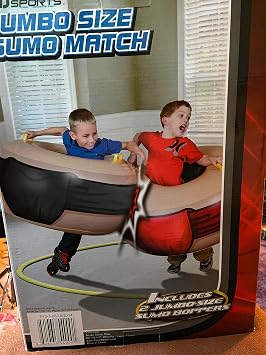 MD Sports Sumo Match Jumbo Size Bumper Boppers Includes 2 Boppers