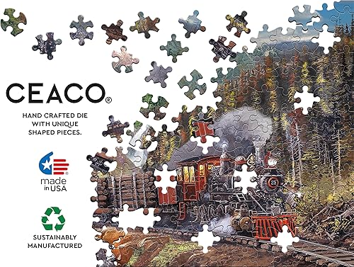 Miniatura 5 de Ceaco - Ted Blaylock - Placerville - Rompecabezas de 750 piezas