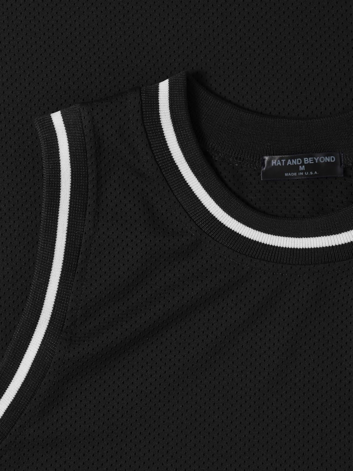 Hat and Beyond Mens Mesh Tank Top Basketball Jersey Breathable Team Uniform Athletic Sports Shirt
