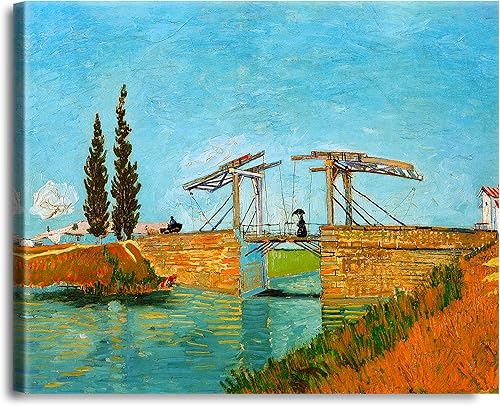 Miniatura 1302 de A&T ARTWORK The Starry Night de Vincent Van Gogh. Tamaño del marco: 36 x 30 pulgadas, tamaño de la imagen: 30 x 24 pulgadas, reproducciones clásicas