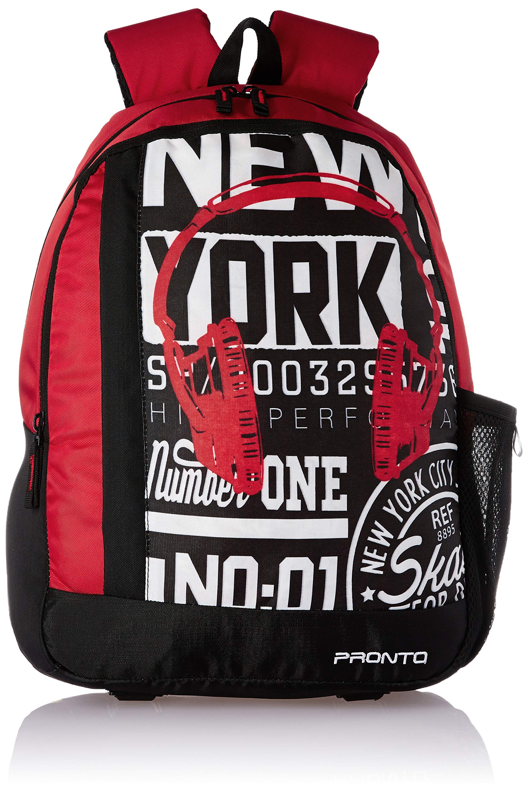 pronto Accord 27.5 Ltrs Red Casual Backpack (8851)-picture-54
