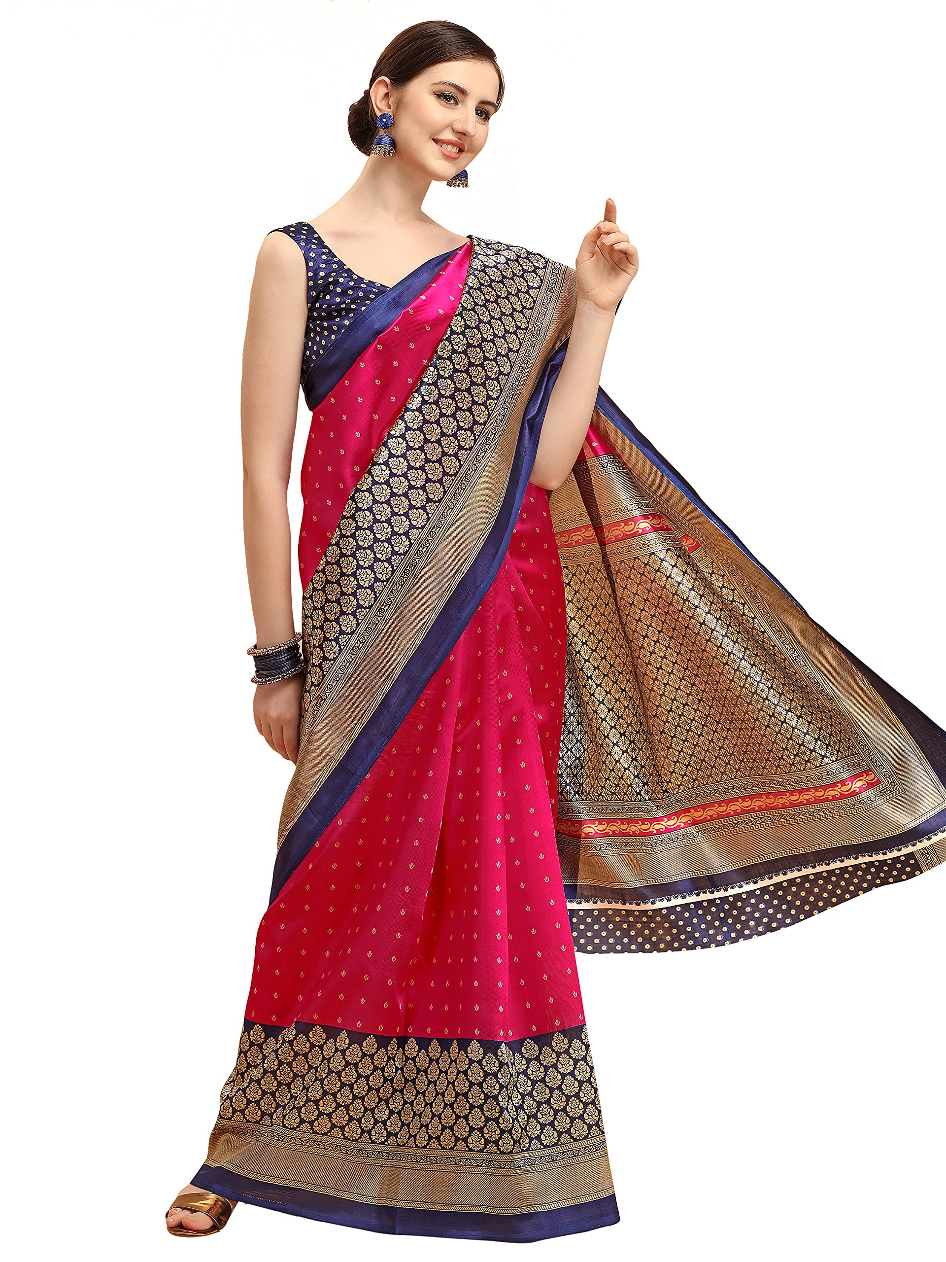 Madhumeena Women's Art Silk Saree