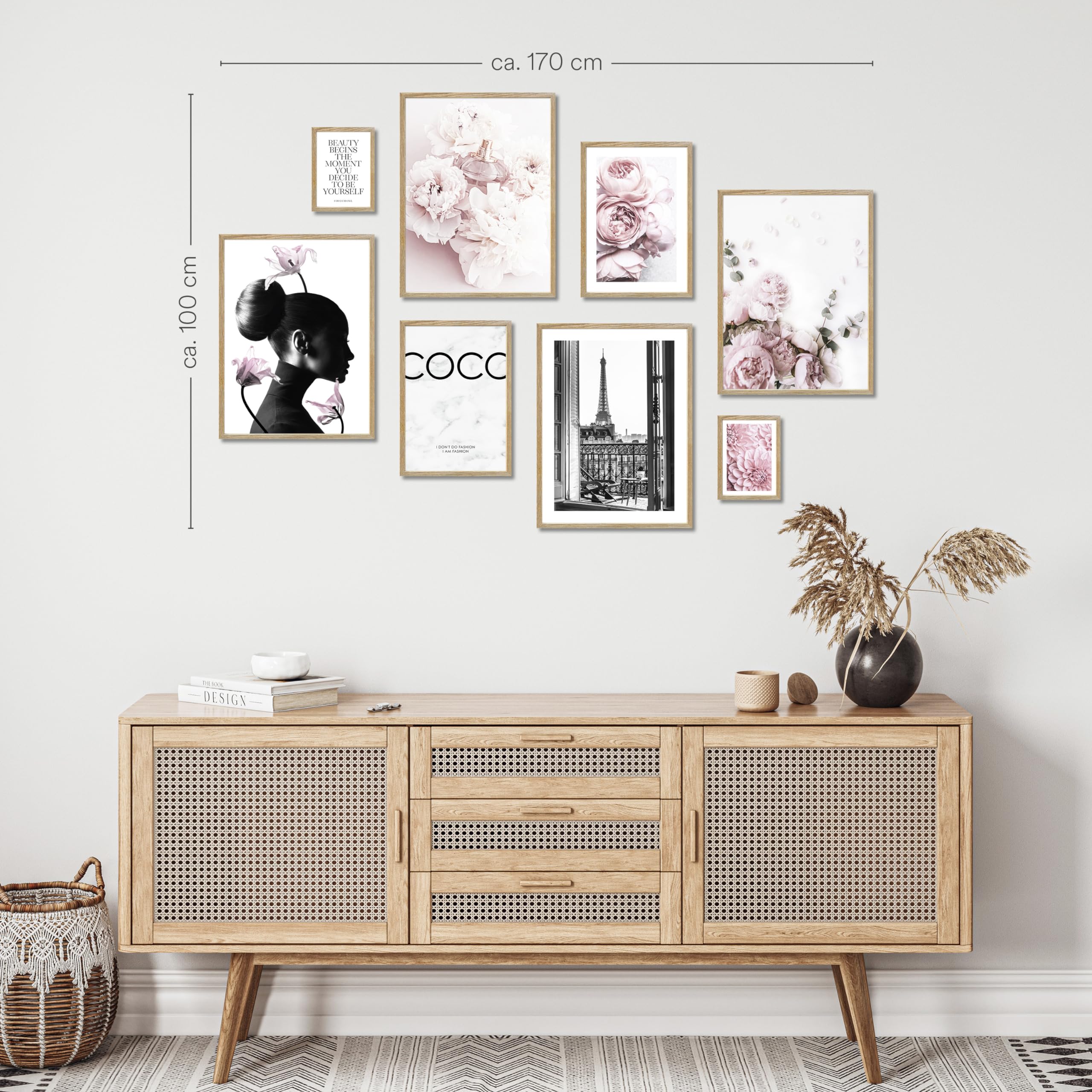 ASDJWAUEYWEH Charmed Leinwand Poster - 30x45 Cm Vintage Wandkunst Für Wohnzimmer