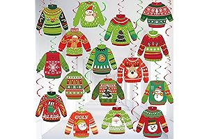 Ugly Christmas Sweater Ornaments - Spice Up Your Tree with a Dash of Holiday Humor
