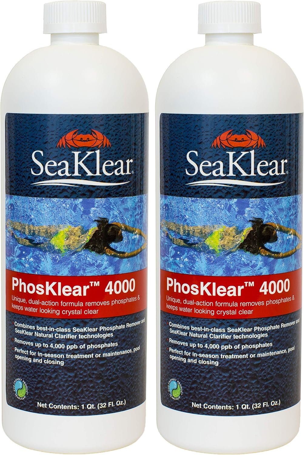 SeaKlear PhosKlear 4000 (1 qt) (ORMD) (2 Pack)