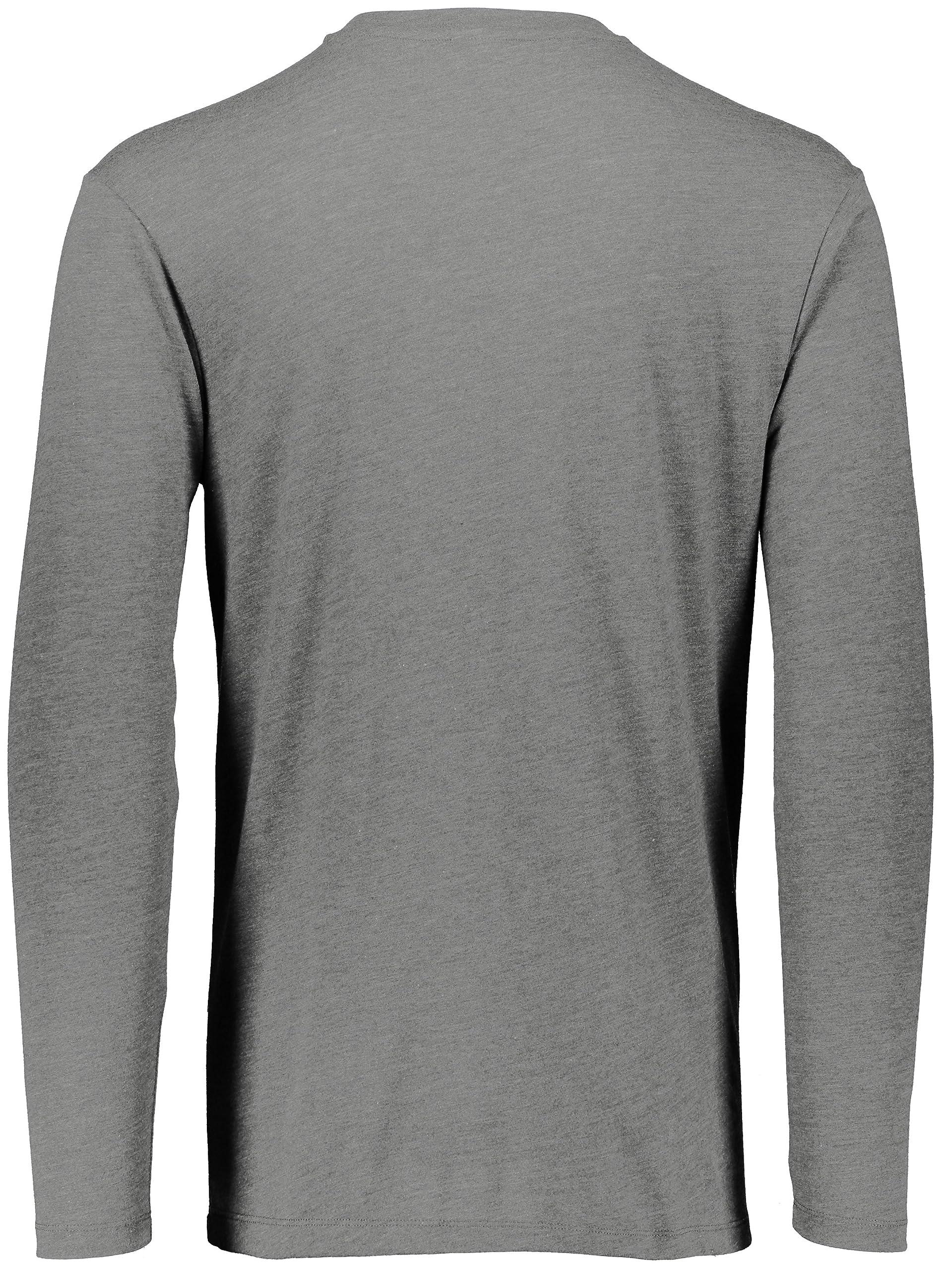 Augusta Sportswear Boys Tri-Blend Long Sleeve Crew Manga Larga Niños